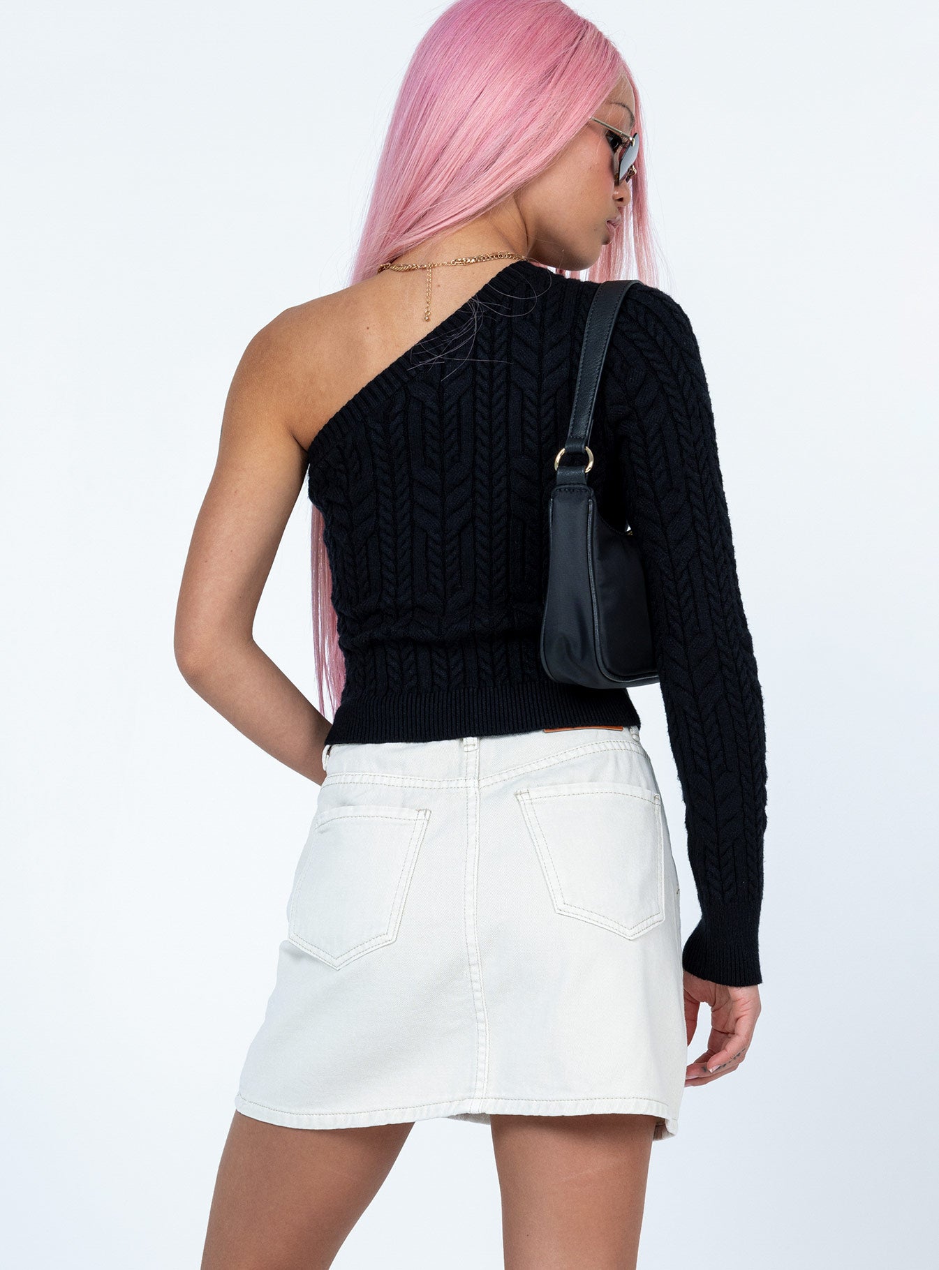 Edyn Mini Skirt White - Image 4