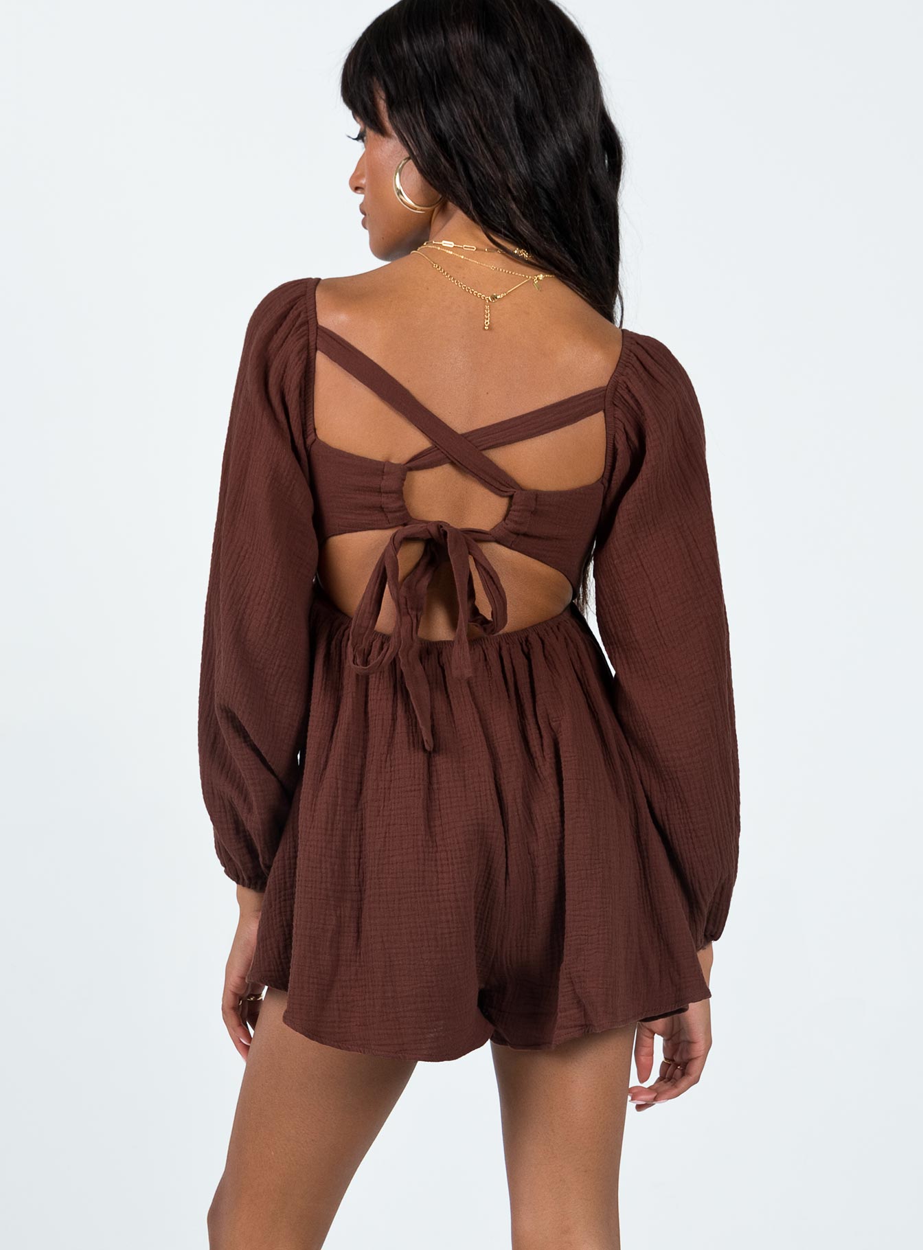 Beck Romper Brown - Image 5