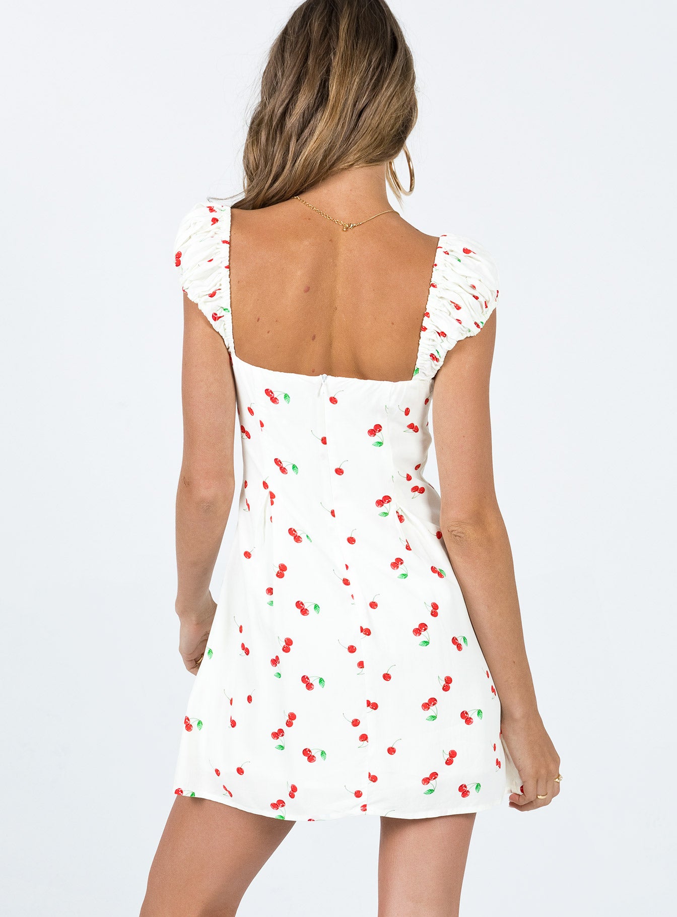 Rozalia Mini Dress White Multi - Image 5