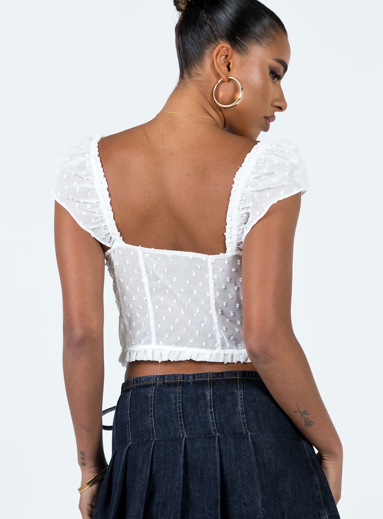 Elvia Top White - Image 6