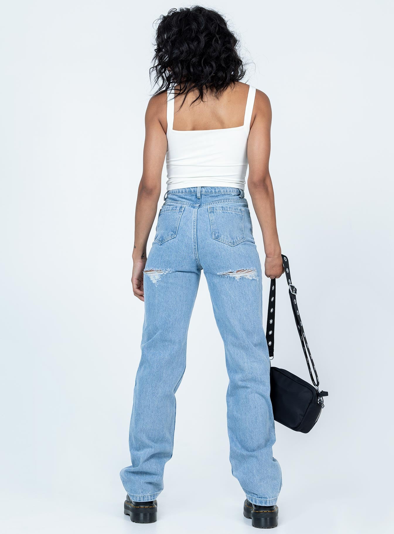 Marian Mid Rise Jeans Denim - Image 5