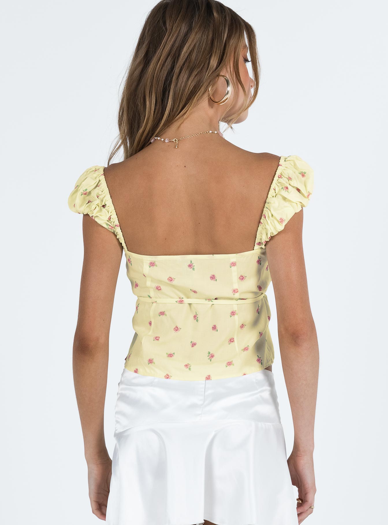 Seacrest Top Yellow Floral - Image 5