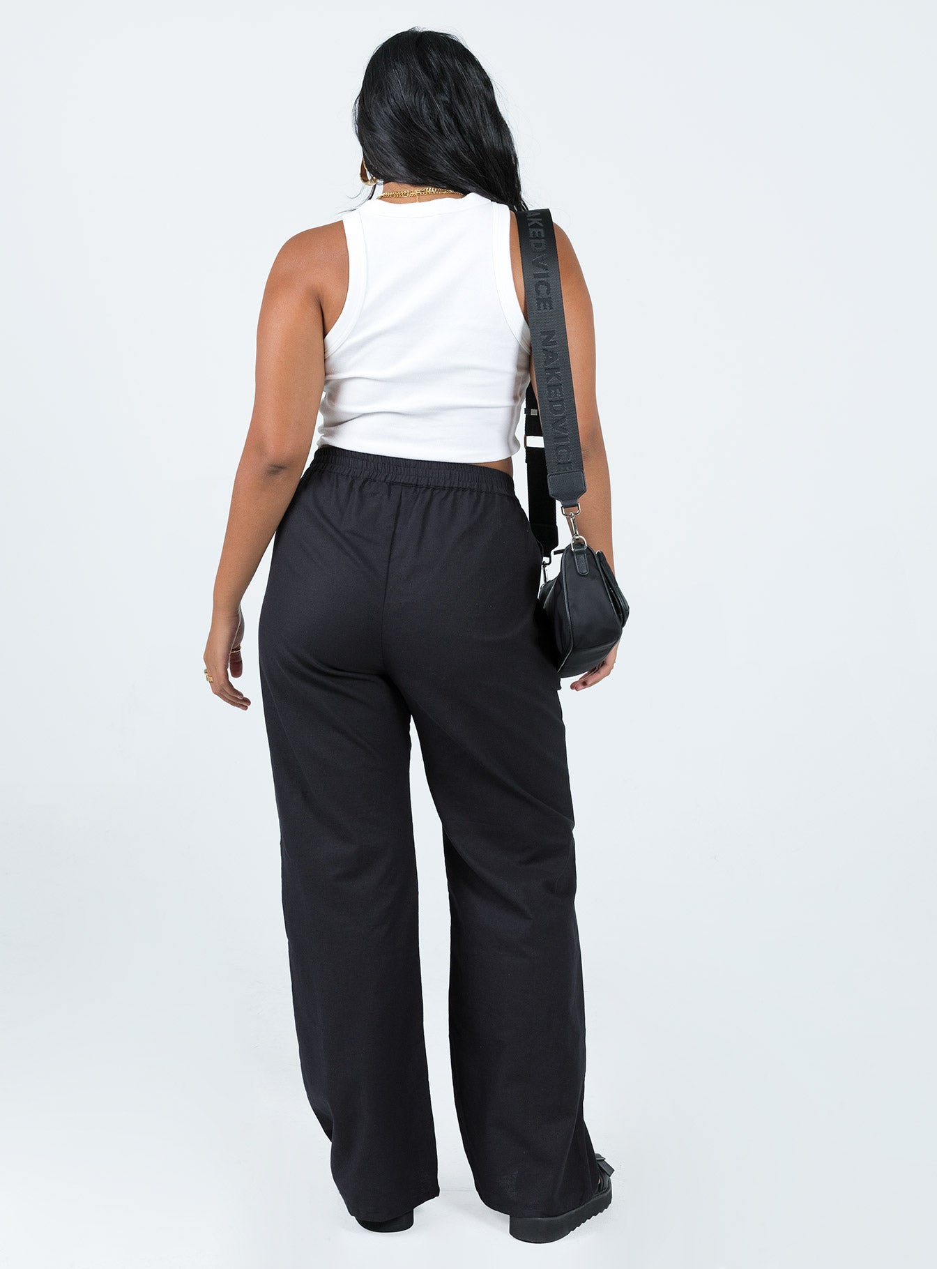 Motel Yara Trouser Black - Image 4