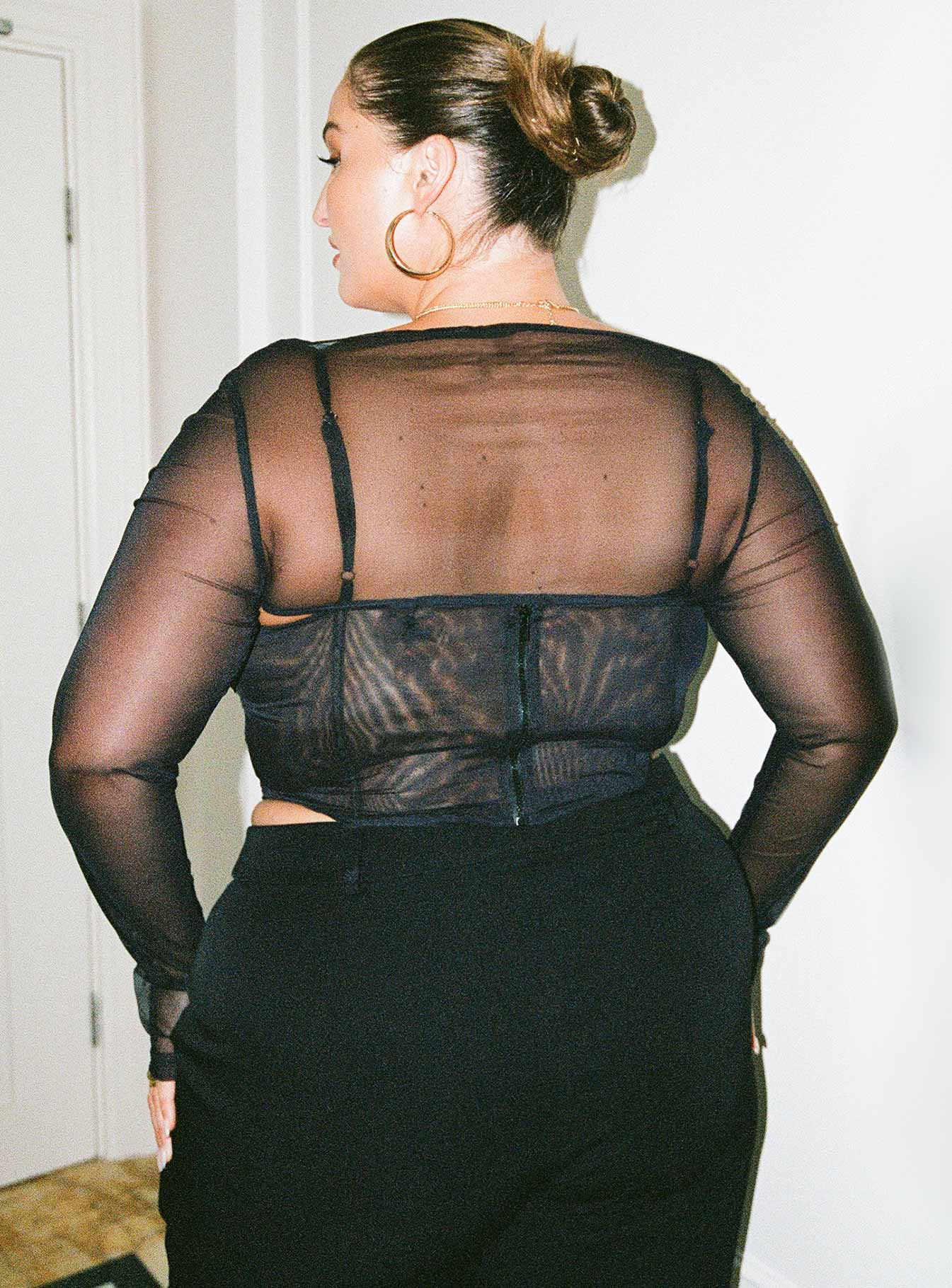 Archo Mesh Corset Black Curve - Image 5