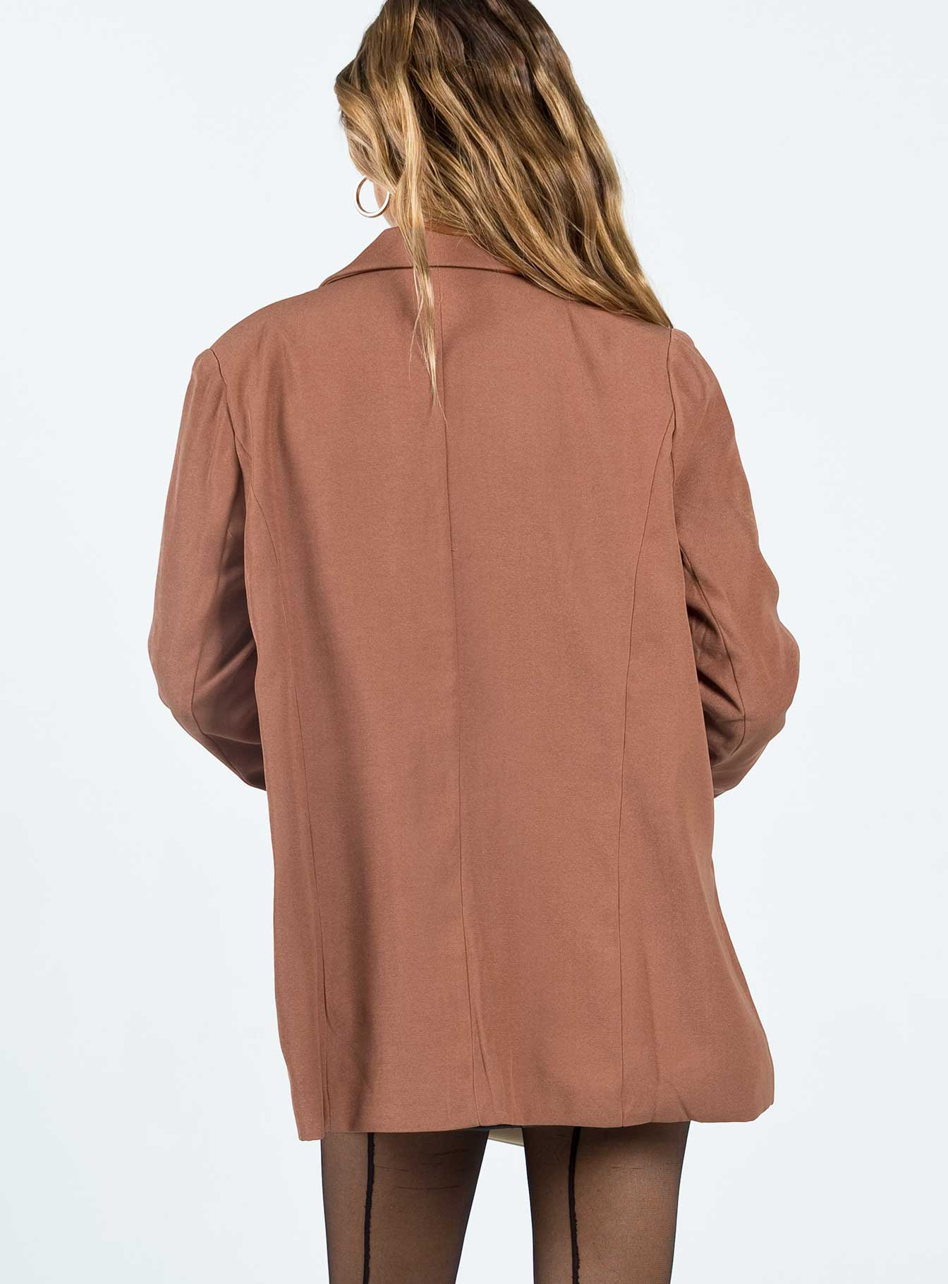 Albert Relaxed Blazer Brown - Image 4