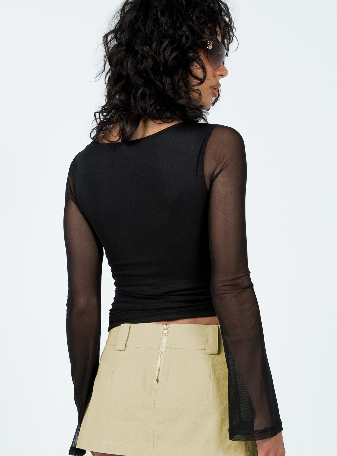 Chapman Long Sleeve Top Black - Image 5
