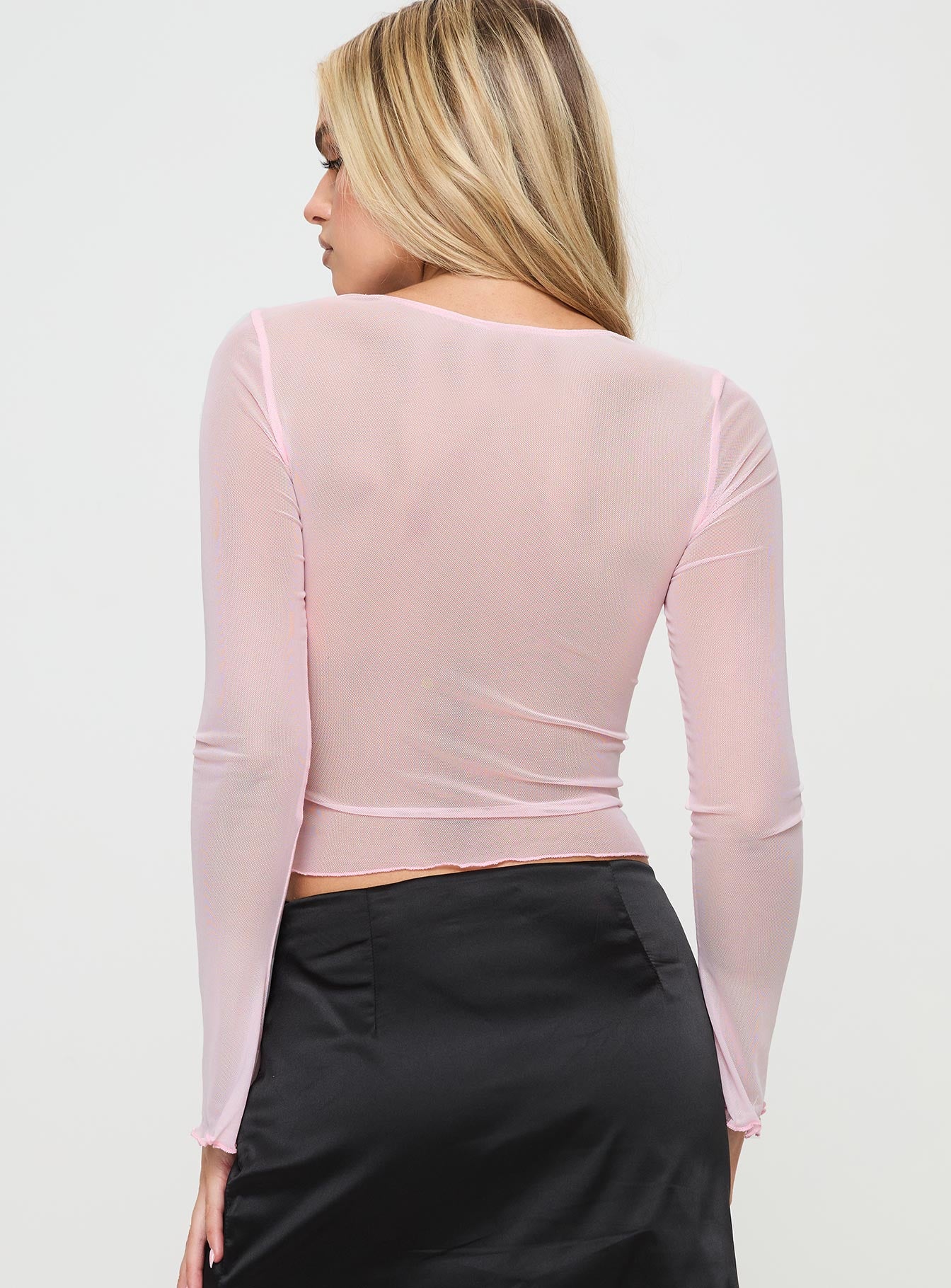 Potential Long Sleeve Top Pink - Image 5