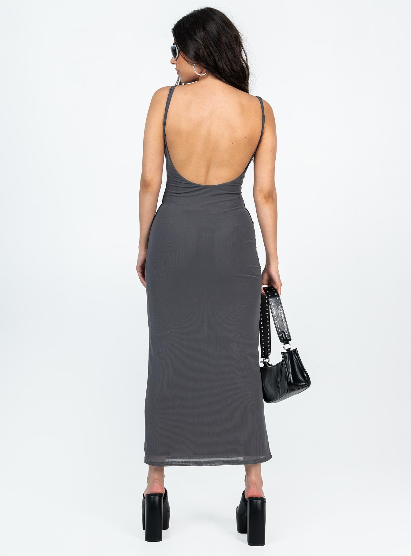 Knox Maxi Dress Slate Petite - Image 5