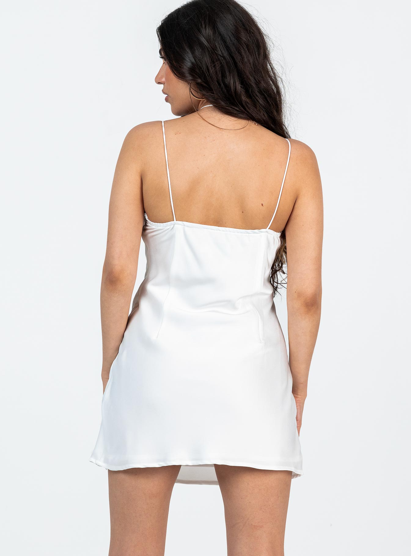 Snowbird Mini Dress White Petite - Image 5