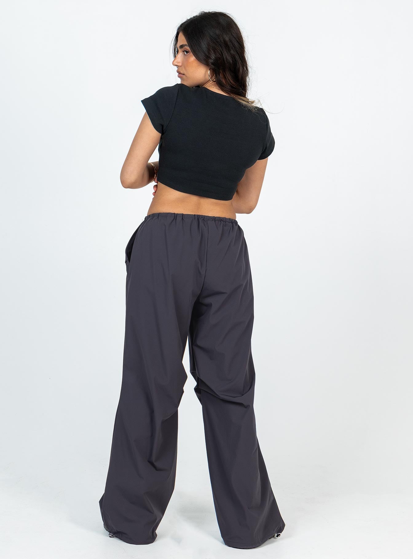 Snow Parachute Pants Slate Petite - Image 5