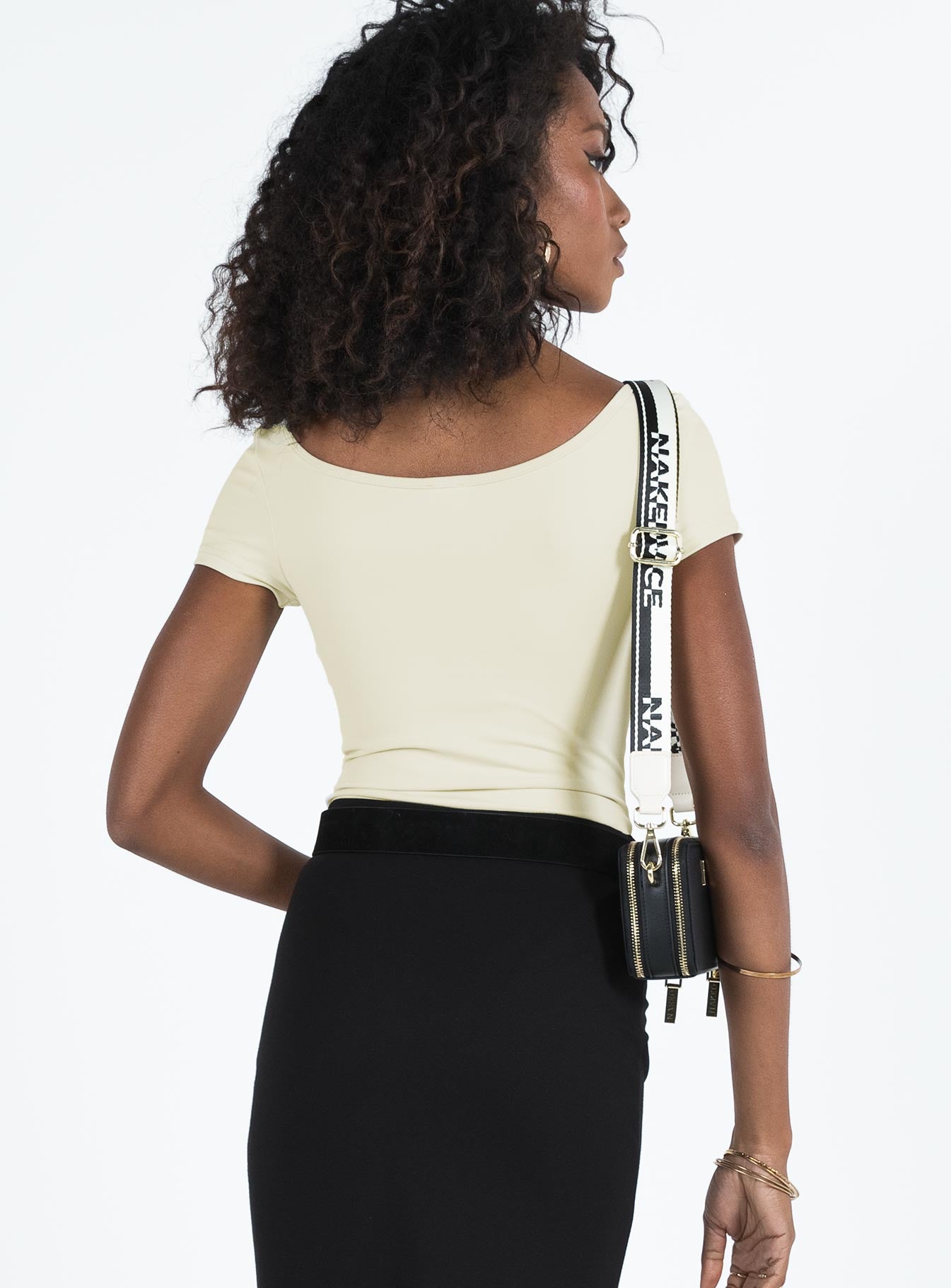 Mesha Bodysuit Beige - Image 5