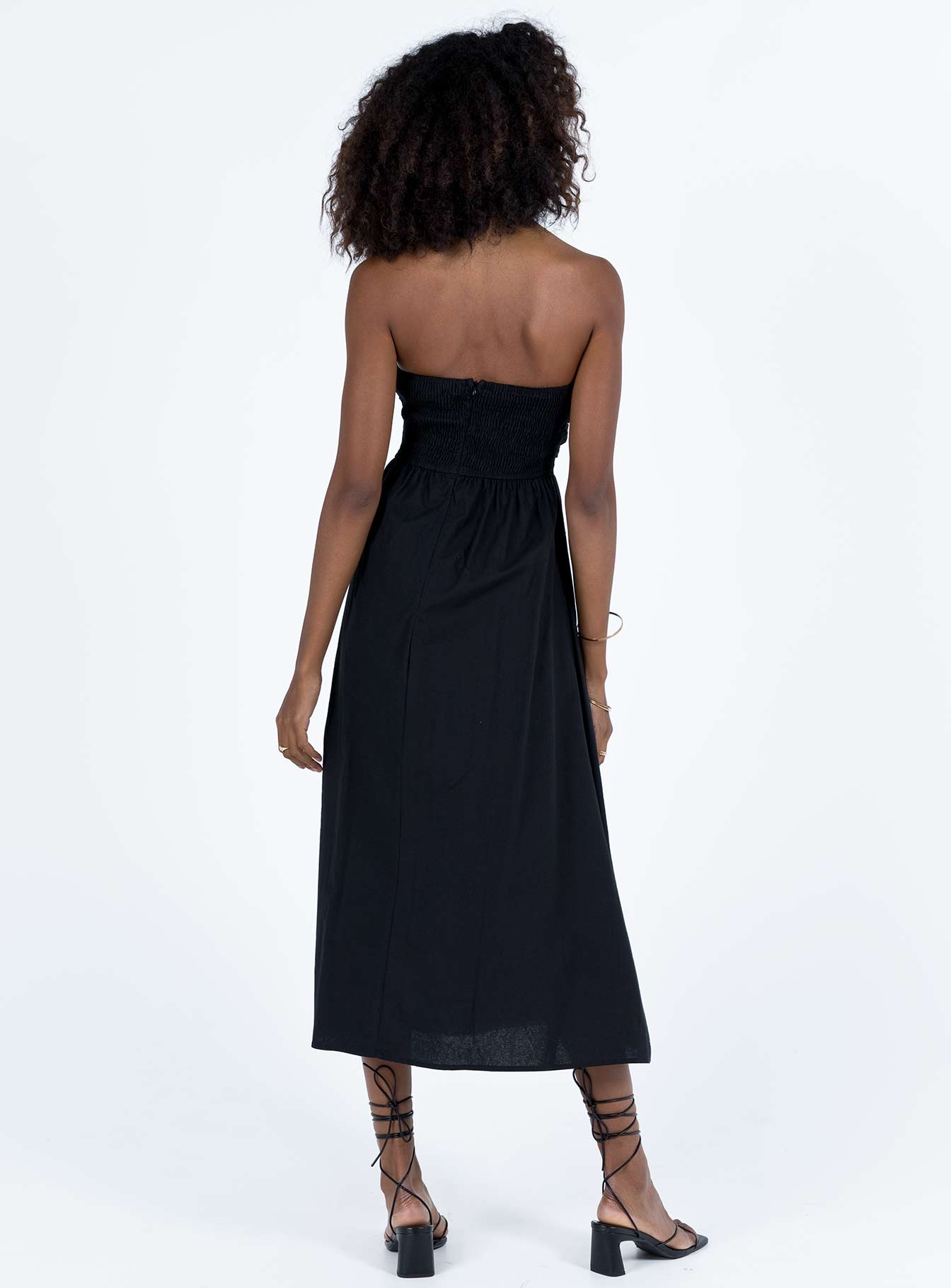 Barina Maxi Dress Black - Image 4