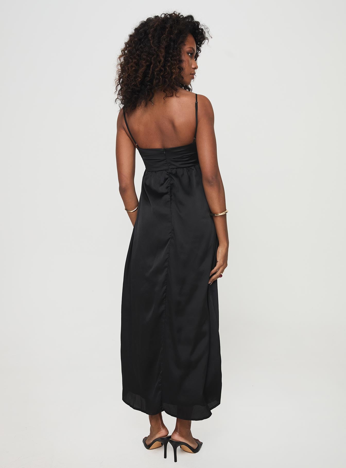 Ortega Maxi Dress Black - Image 5