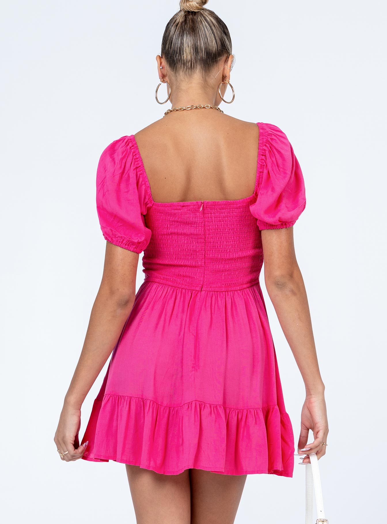 Someday Soon Mini Dress Pink - Image 4