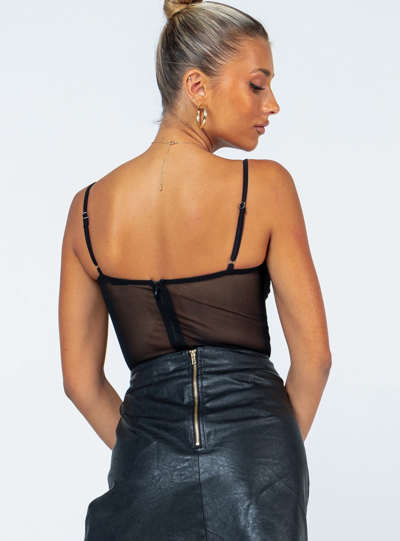 Triston Bodysuit Black - Image 4