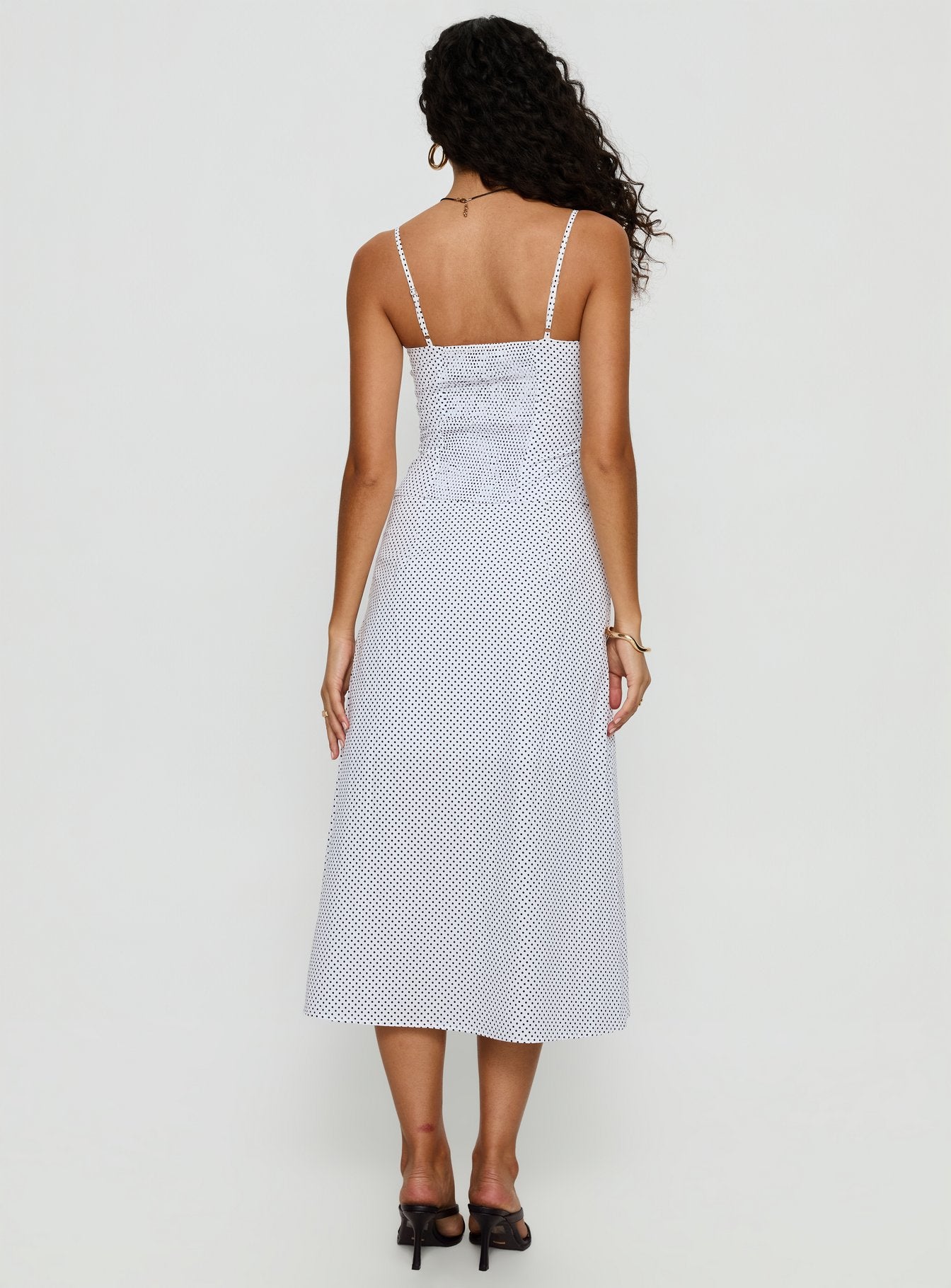 Shining Mirrors Set White / Black Polka - Image 5