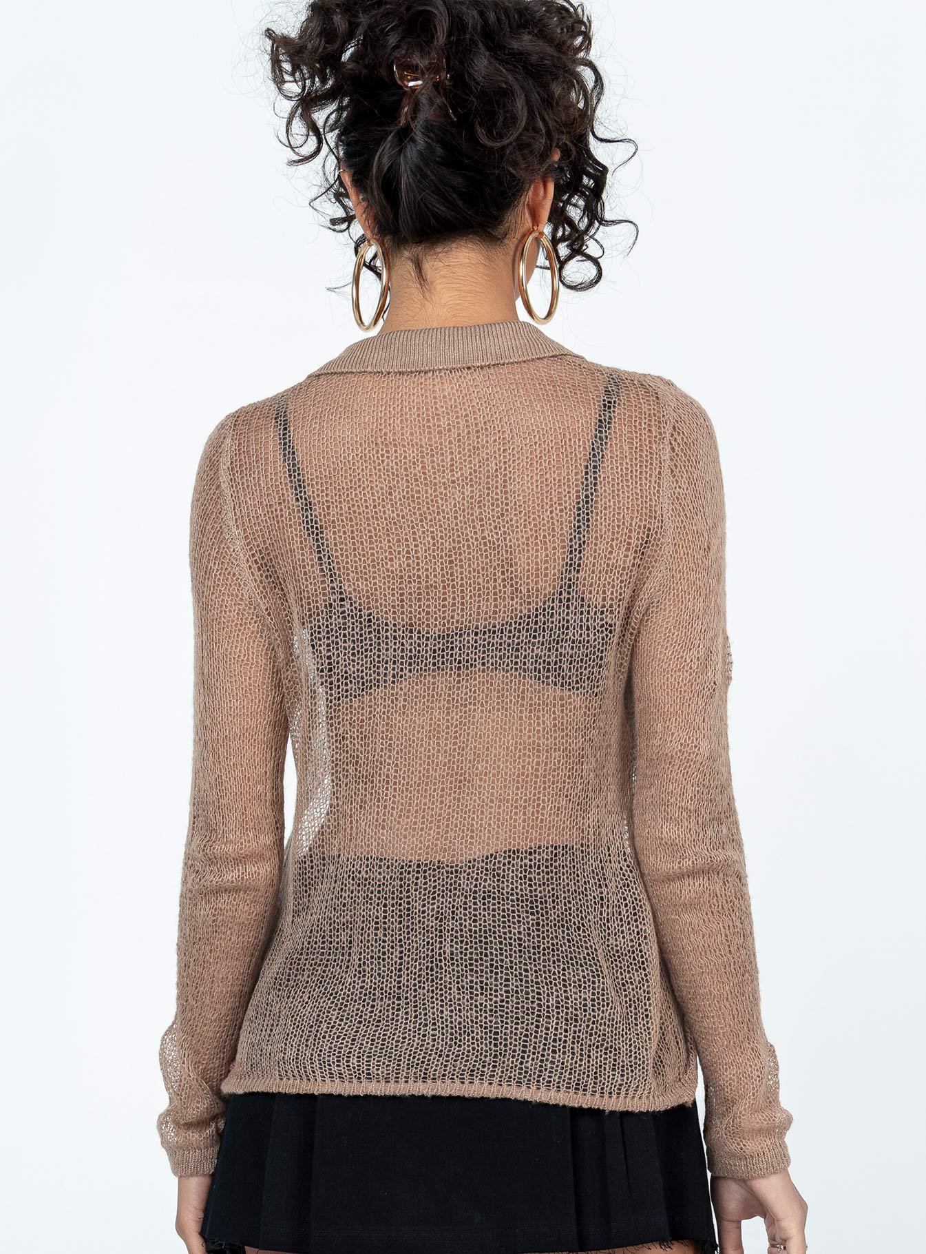 Mariam Shirt Brown - Image 5