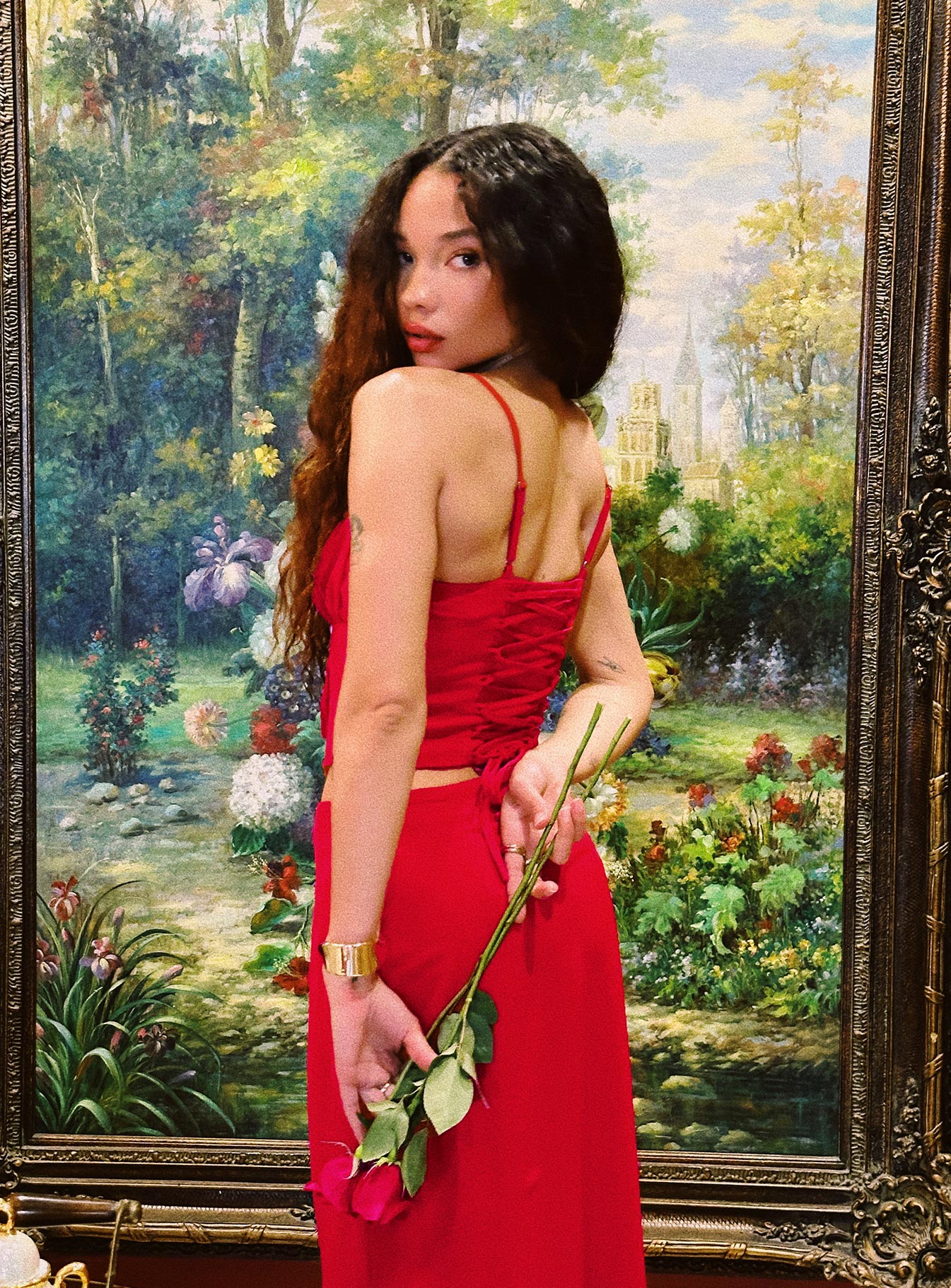 Orianne Corset Top Red - Image 4