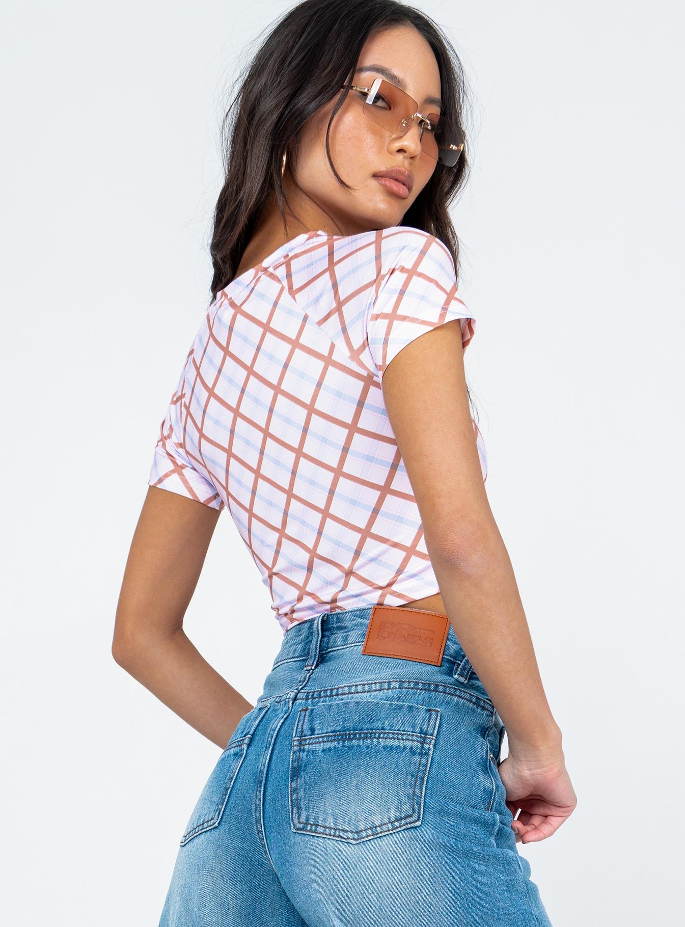 Kaisen Top Check Multi - Image 4