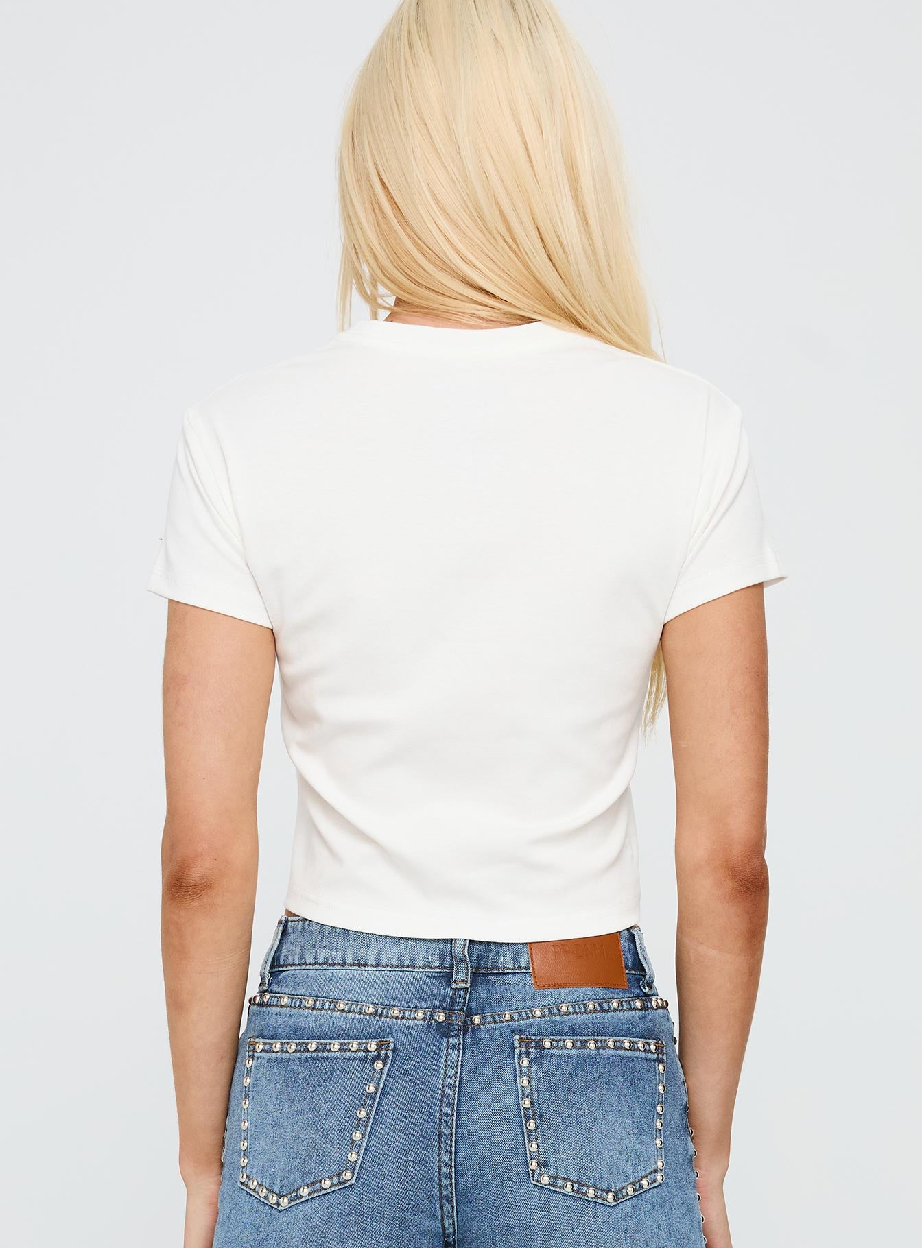 My Girl Graphic Top White - Image 5