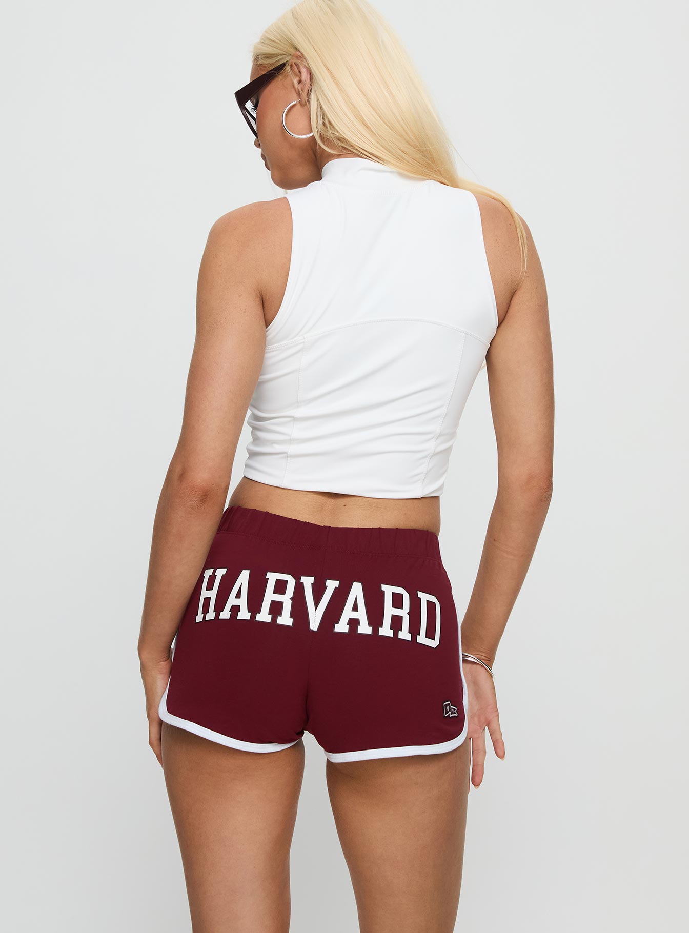 Harvard Old School Mini Short Crimson - Image 4