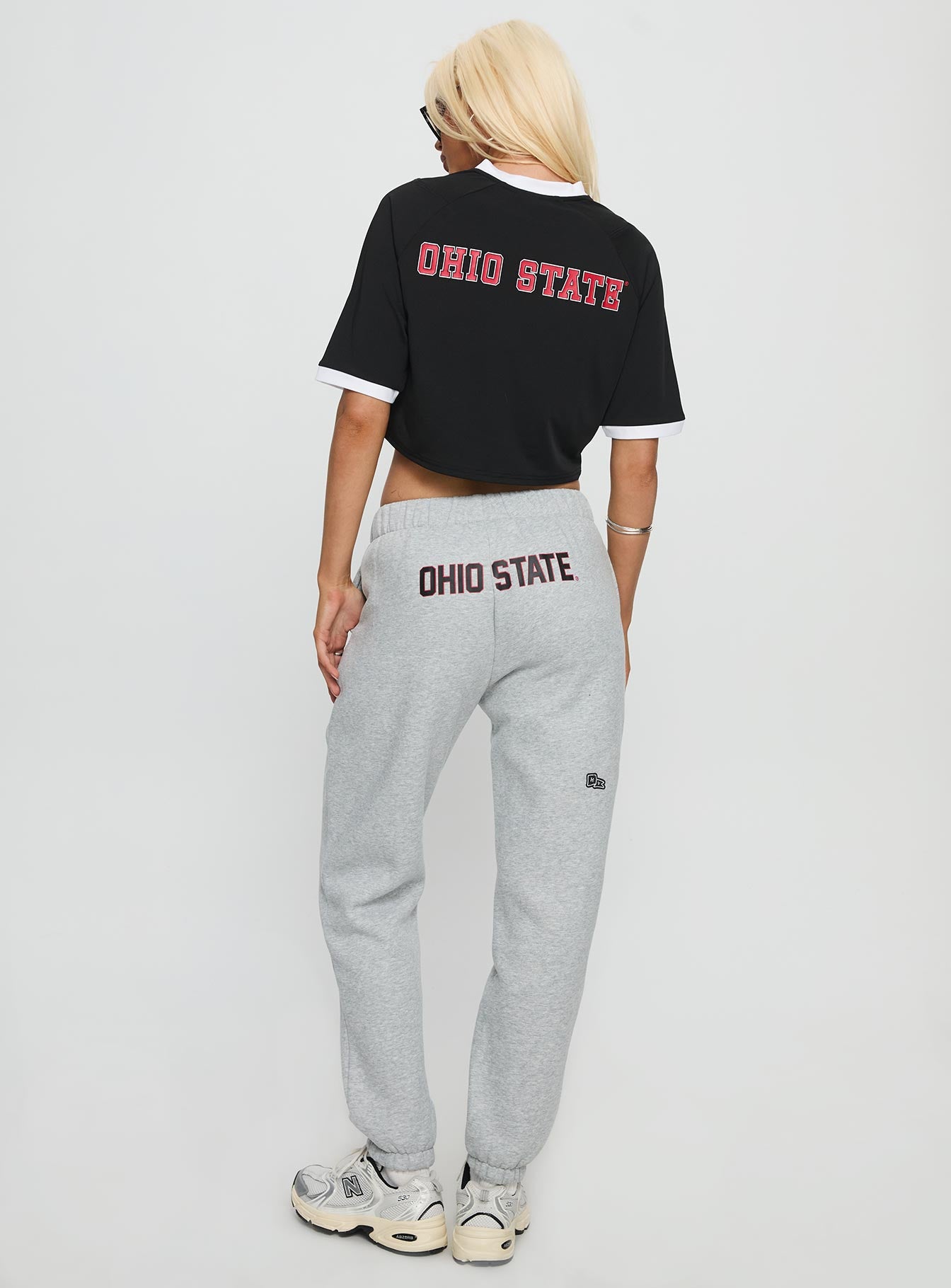 Ohio State Basic Sweatpants Grey - Image 4