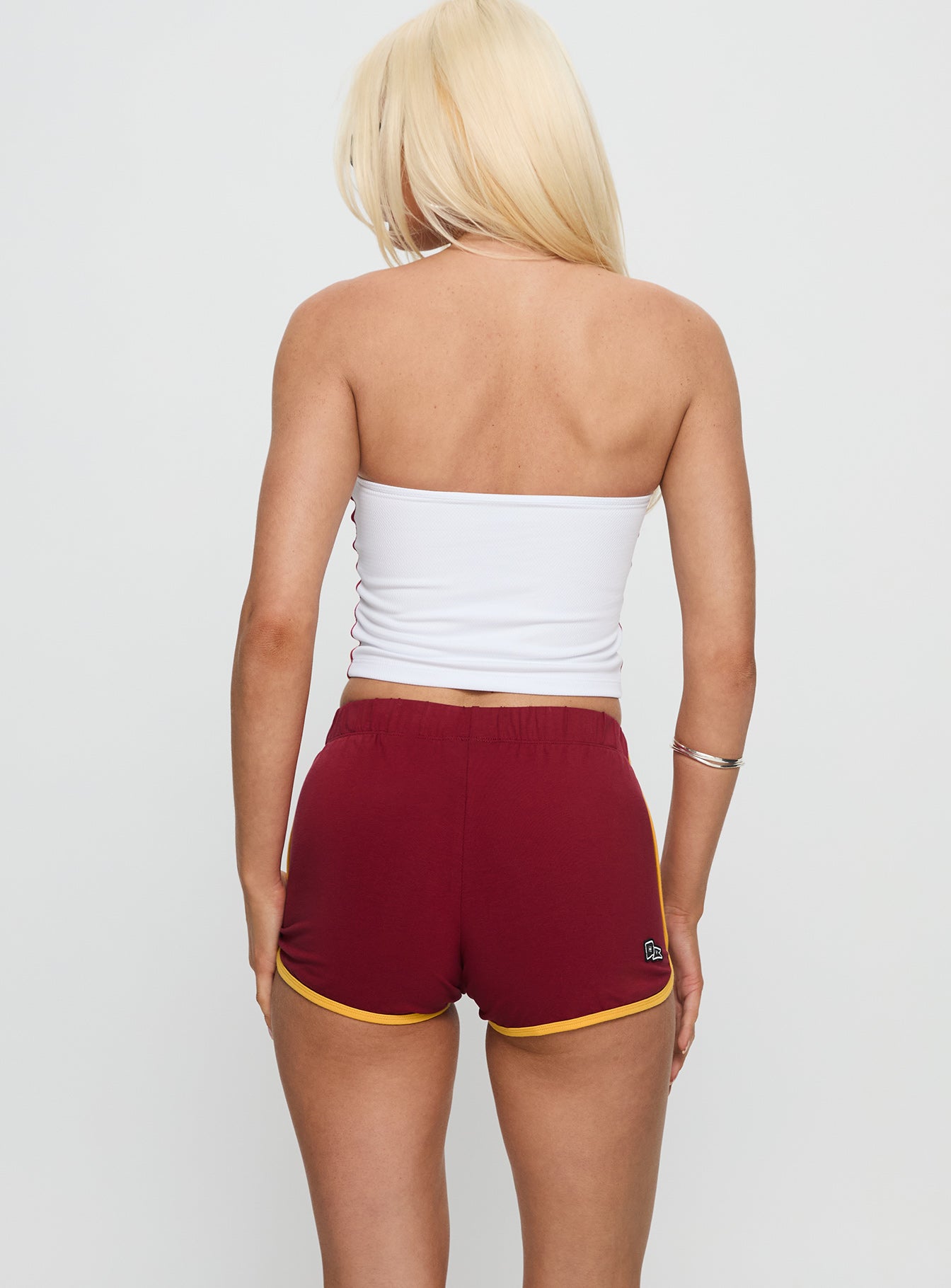 USC Old School Mini Short Cardinal - Image 5