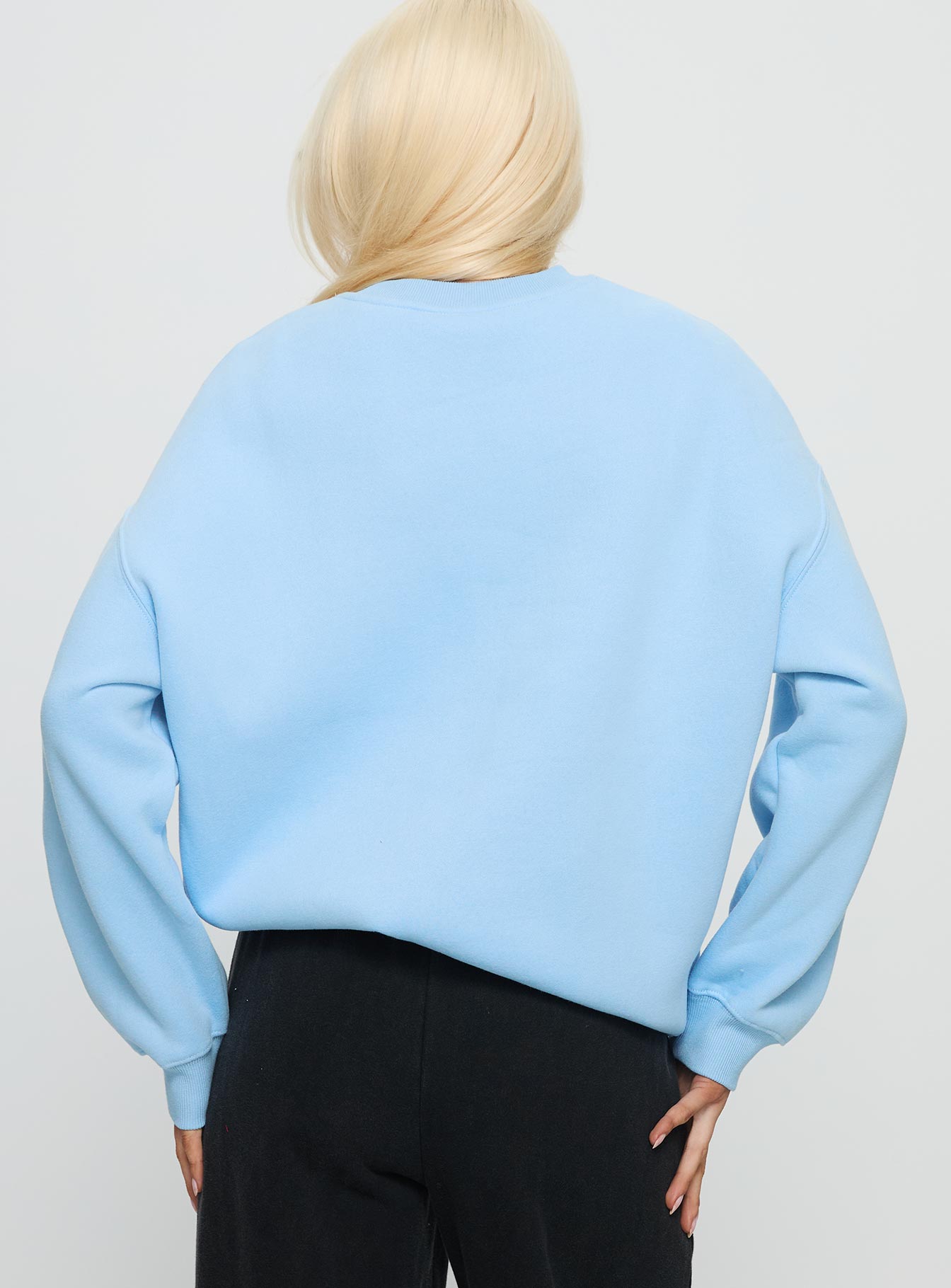 Columbia Offside Crewneck Sweatshirt Blue - Image 4