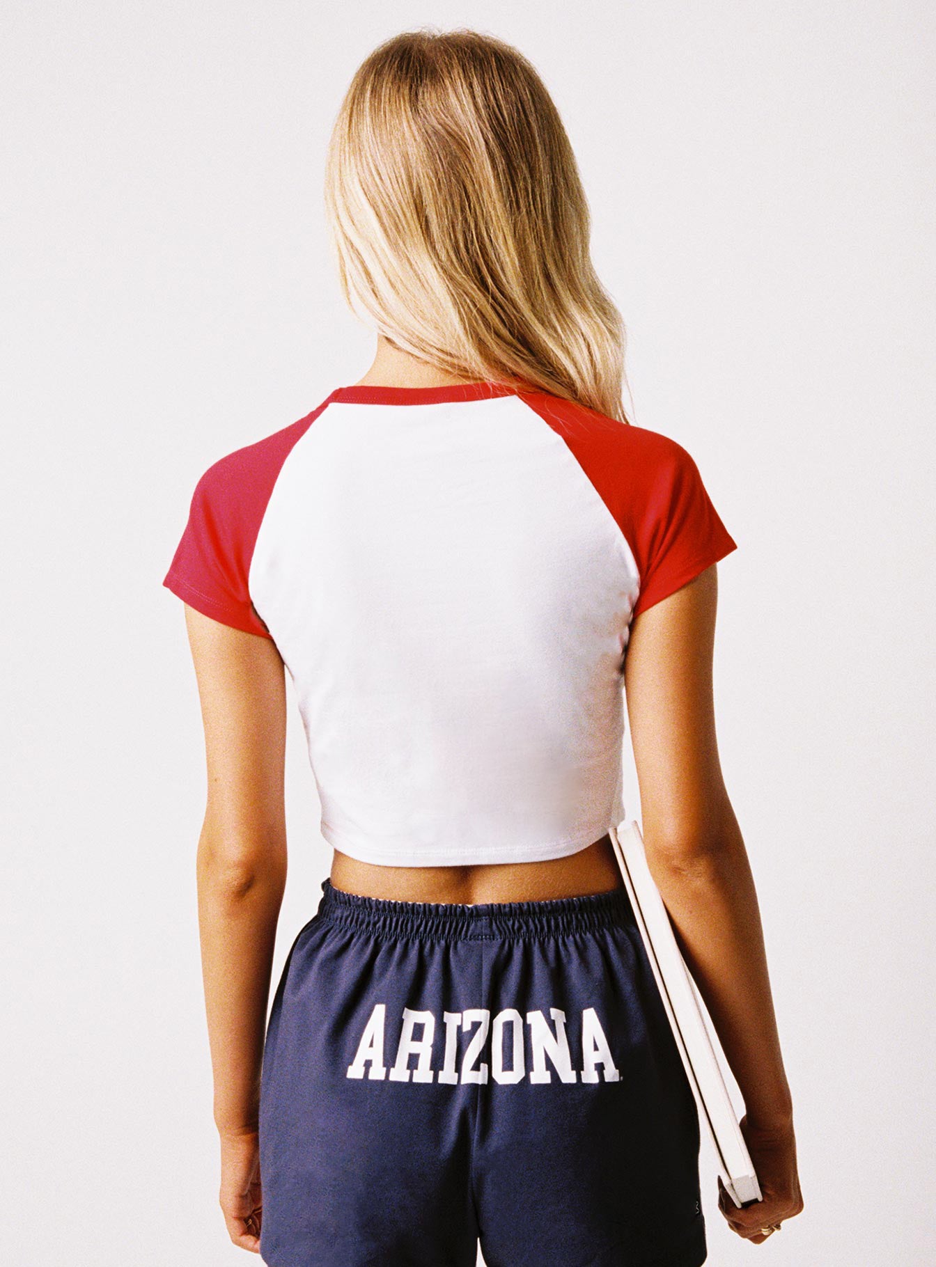 U of A Homerun Tee Red / White - Image 4