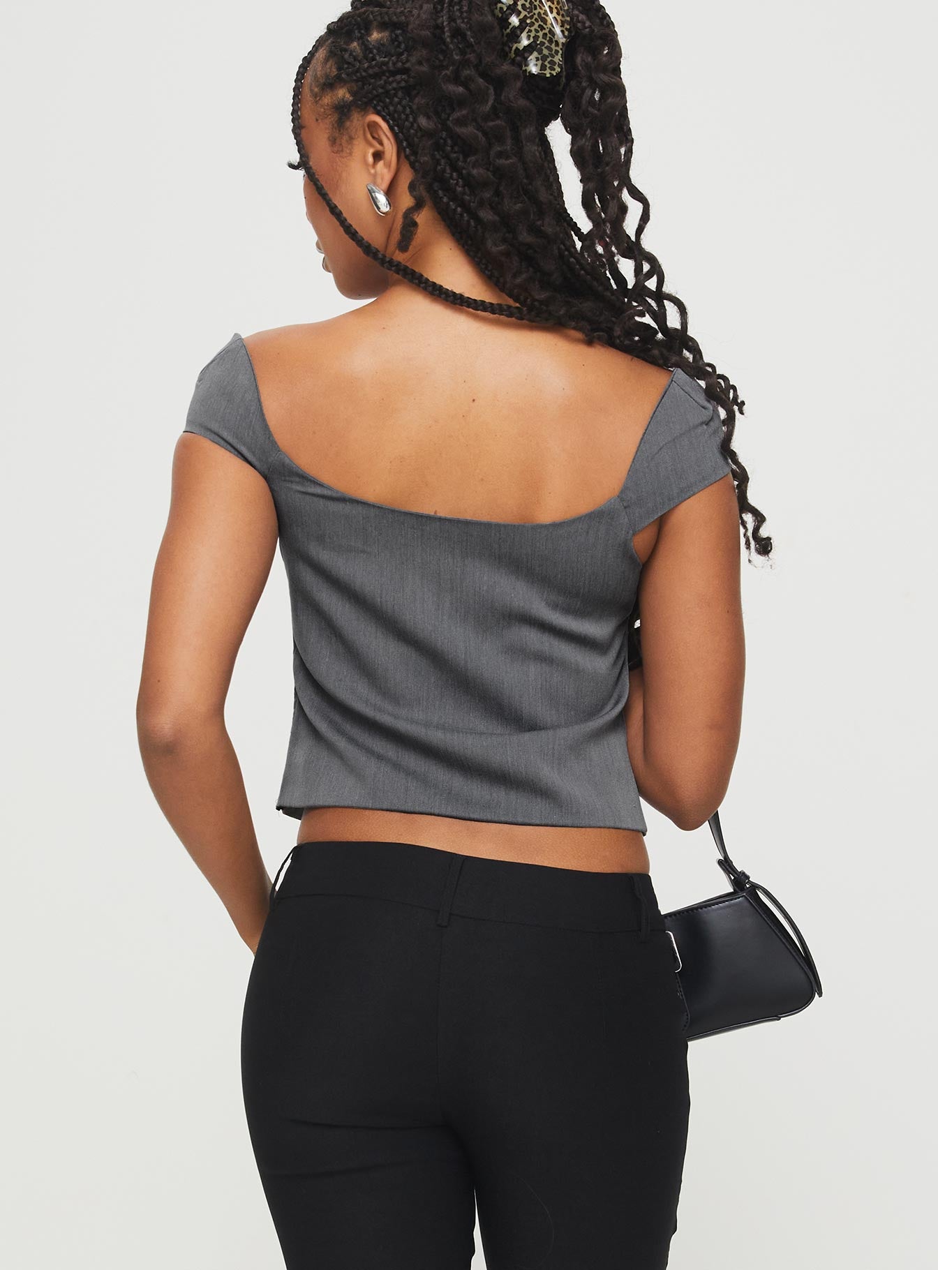 Irie Top Grey - Image 5