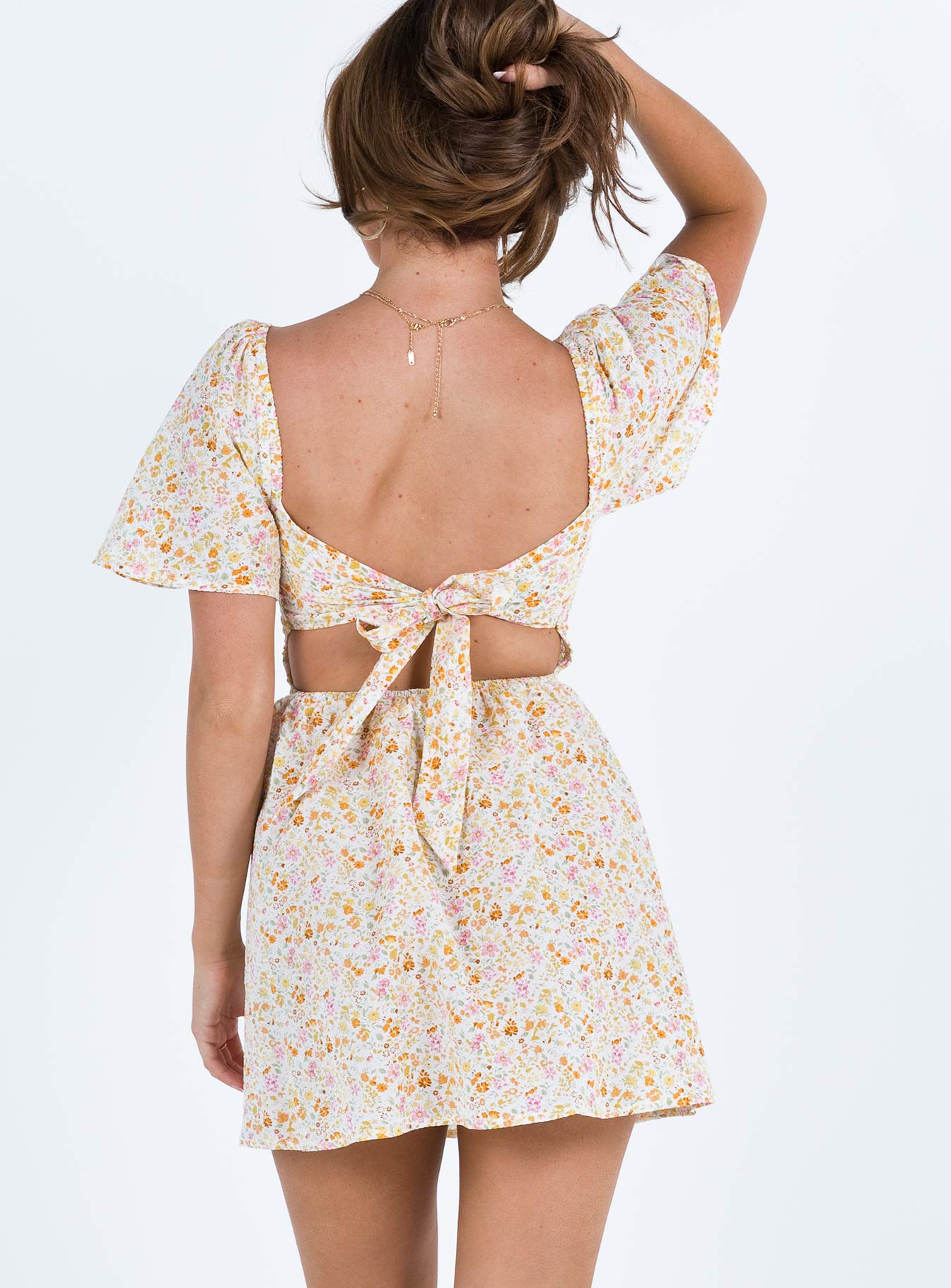 Summer Nights Mini Dress Floral Petite - Image 5