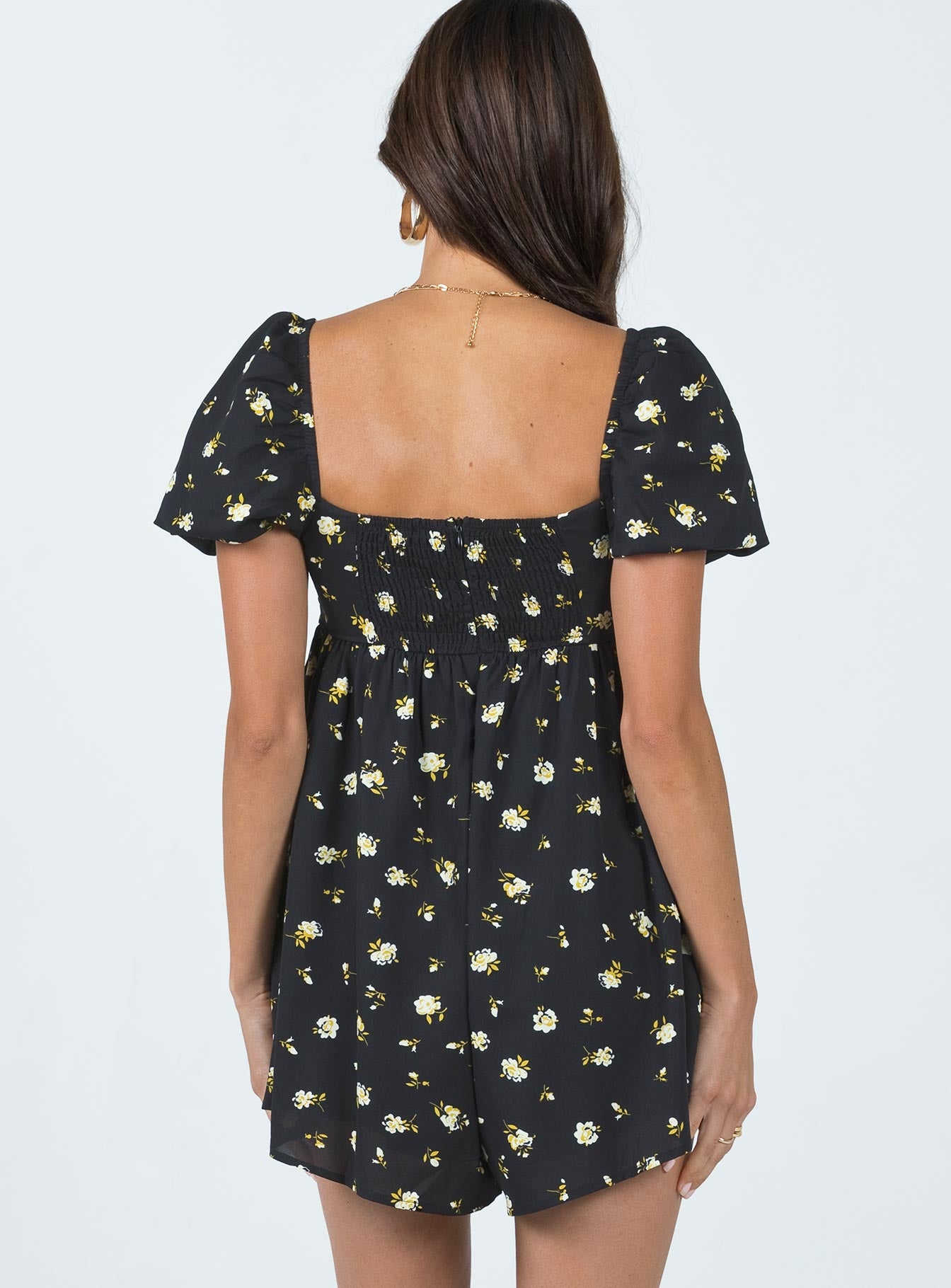 Lorna Romper Black Floral - Image 4