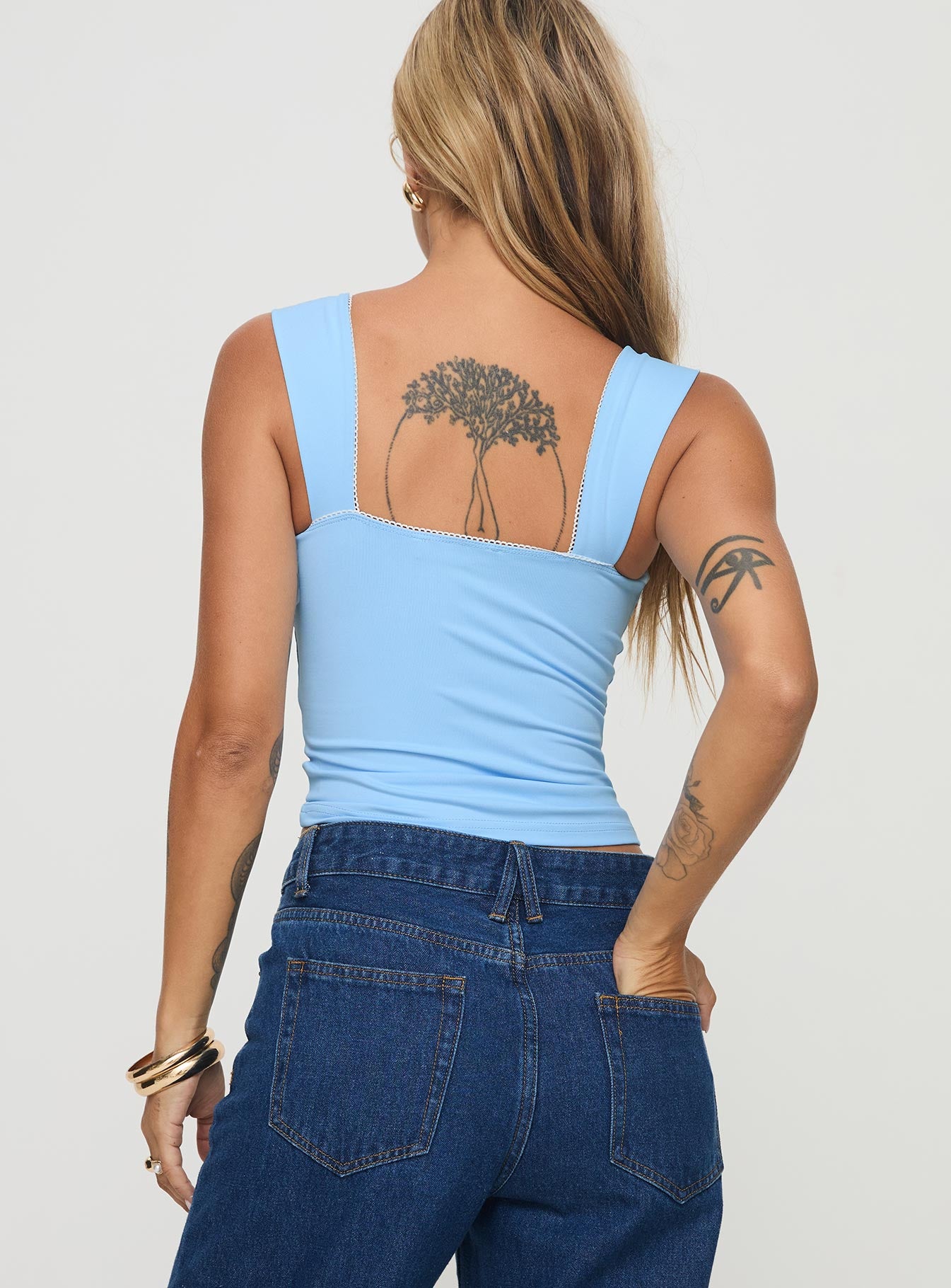 Yahya Top Blue - Image 4