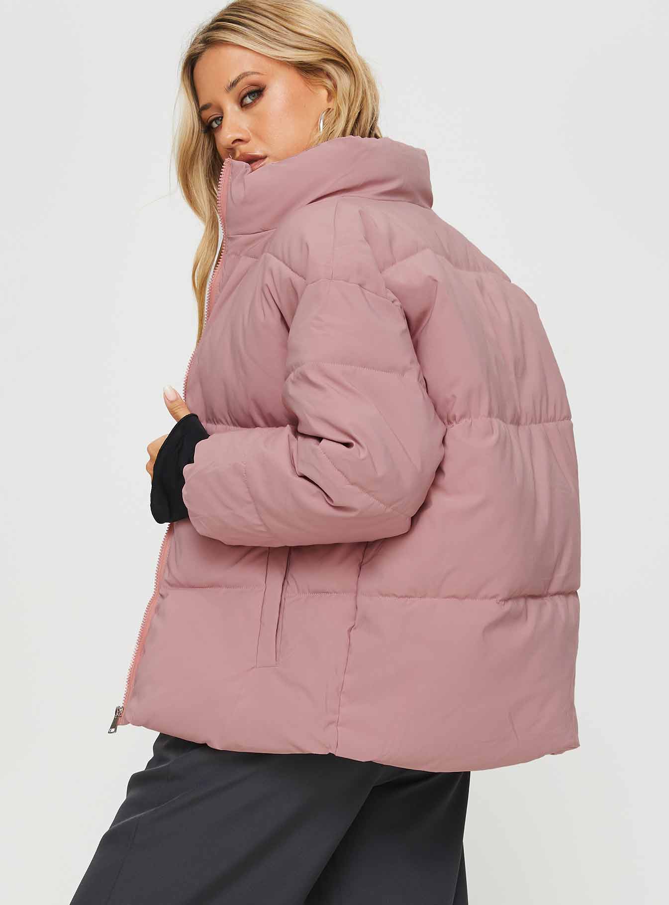 Larz Puffer Jacket Pink - Image 4