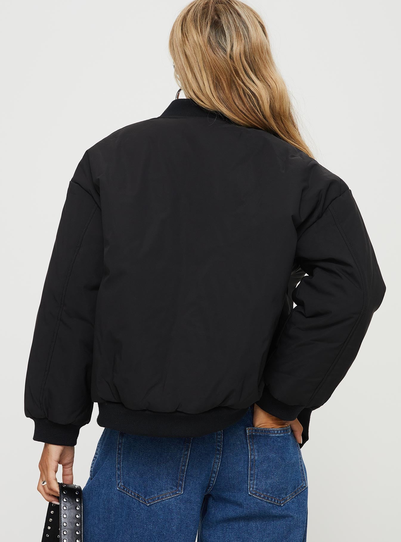 Formations Bomber Jacket Black - Image 5