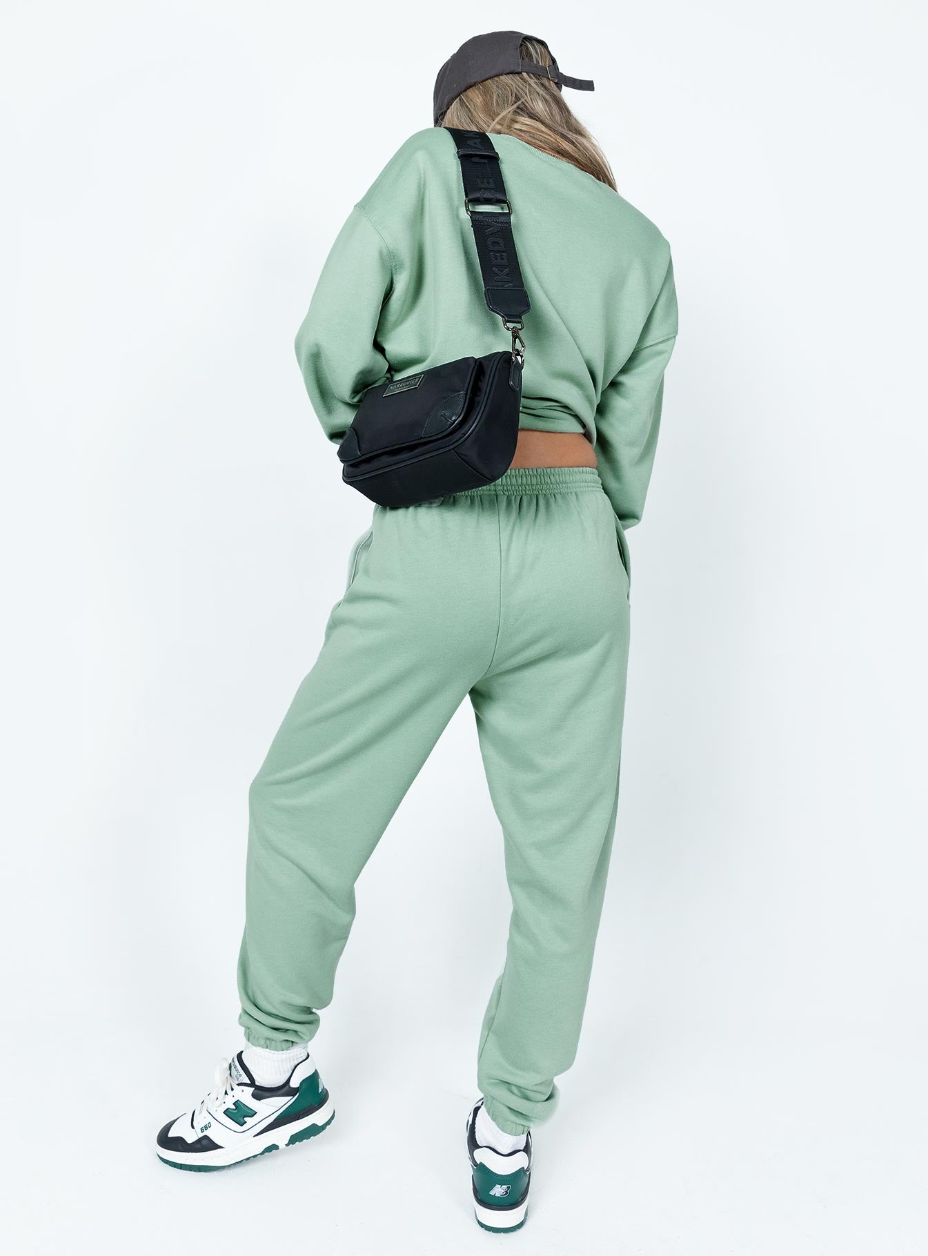 Club Basic Trackpants Sage - Image 4