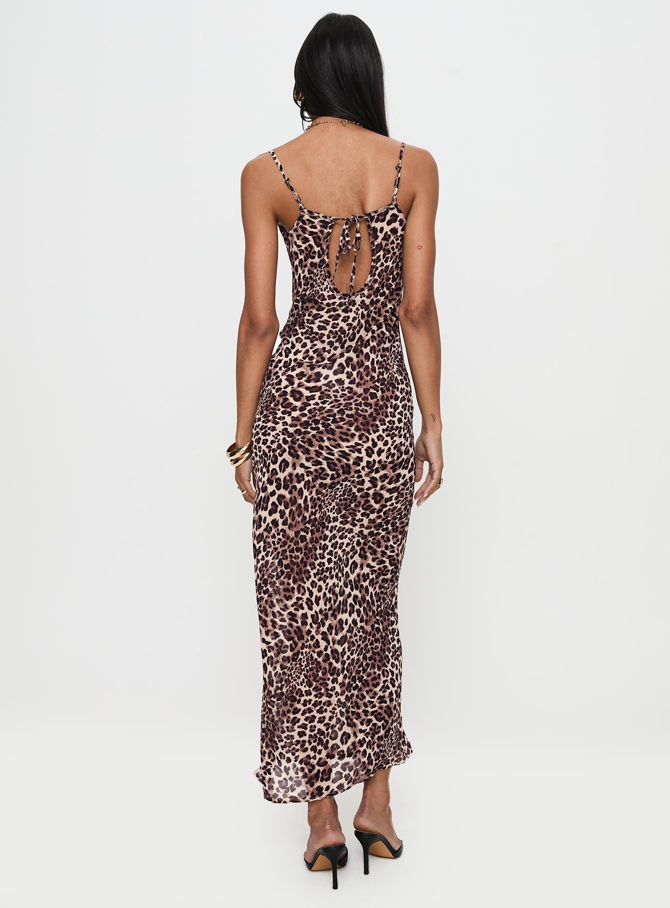 Paolina Maxi Dress Leopard - Image 5