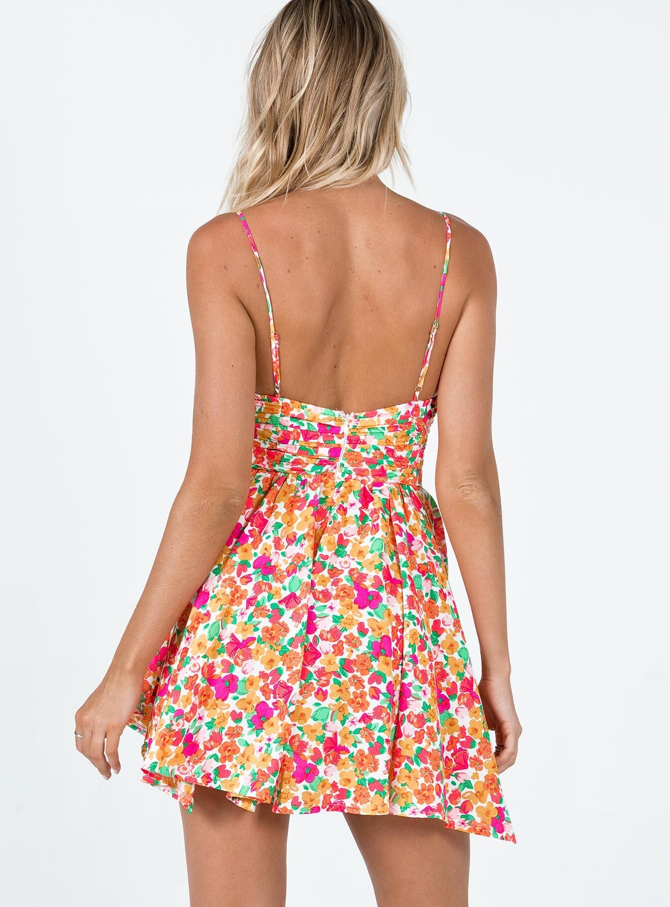 Barrett Mini Dress Multi Floral Lower Impact - Image 7