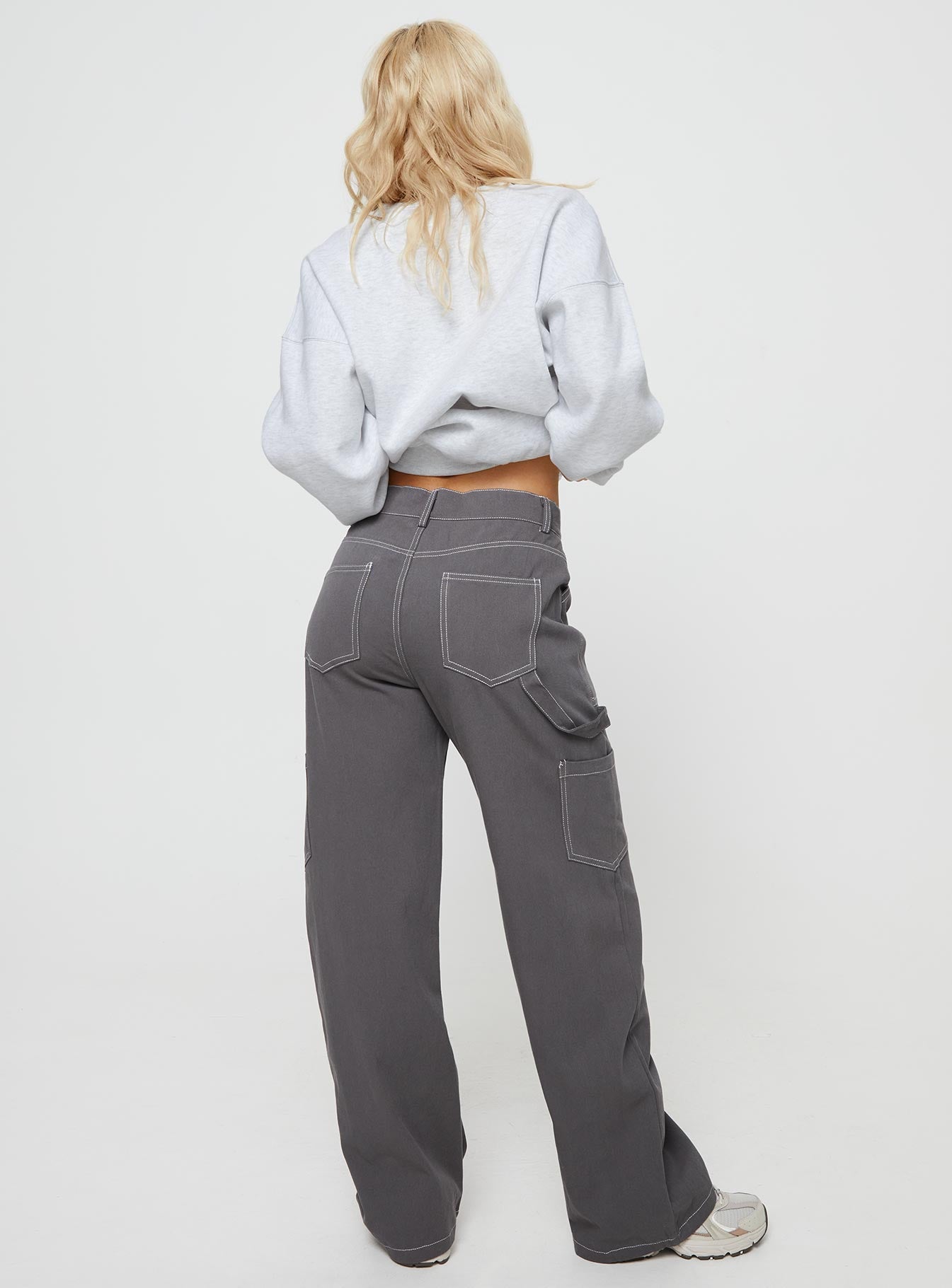 Hellier Cargo Pant Slate - Image 4