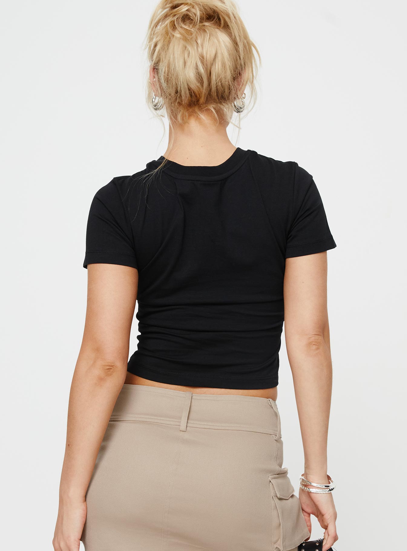 JGR & STN Brooklyn Baby Tee Black - Image 6