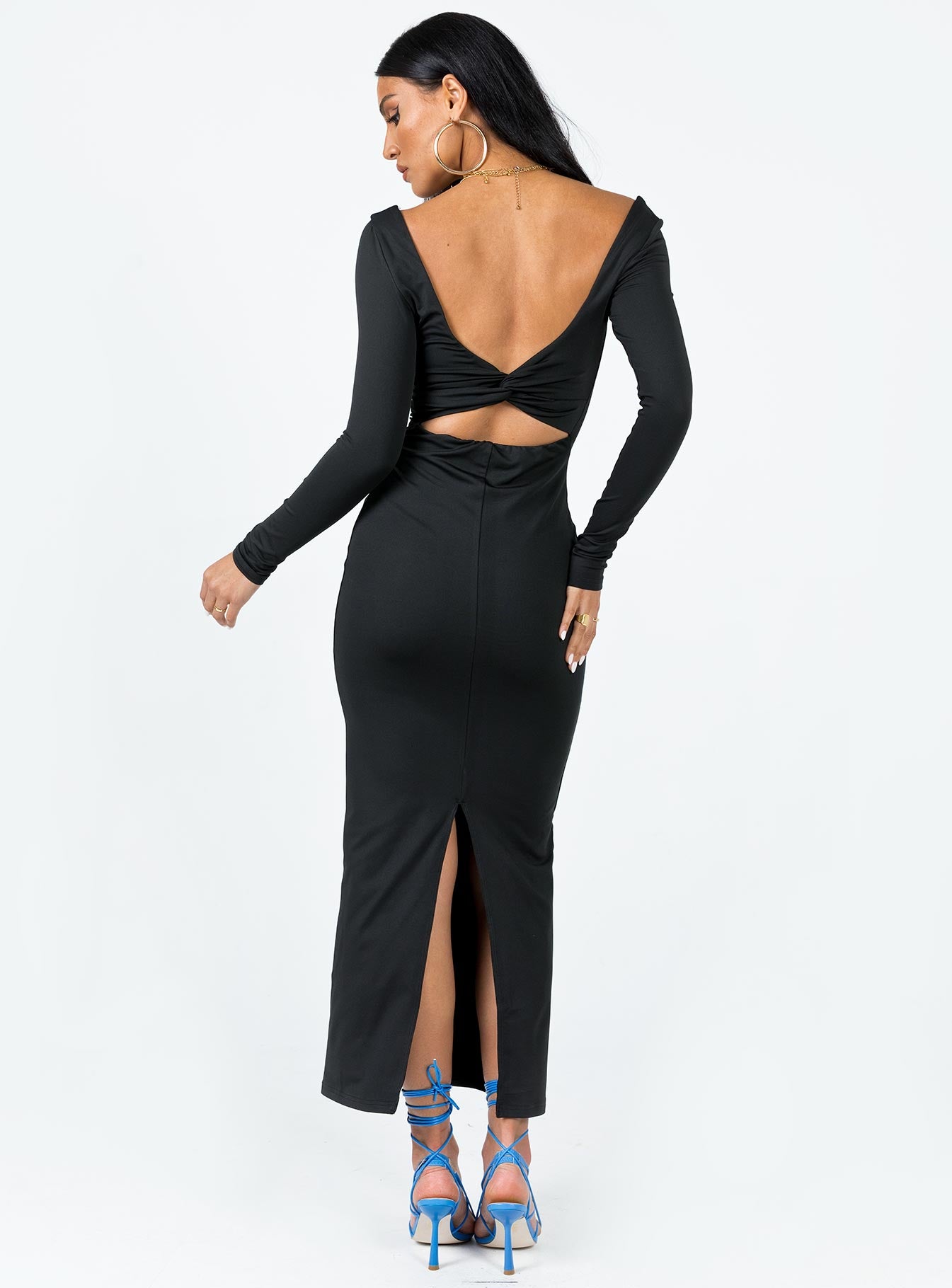 Lyla Maxi Dress Black - Image 5
