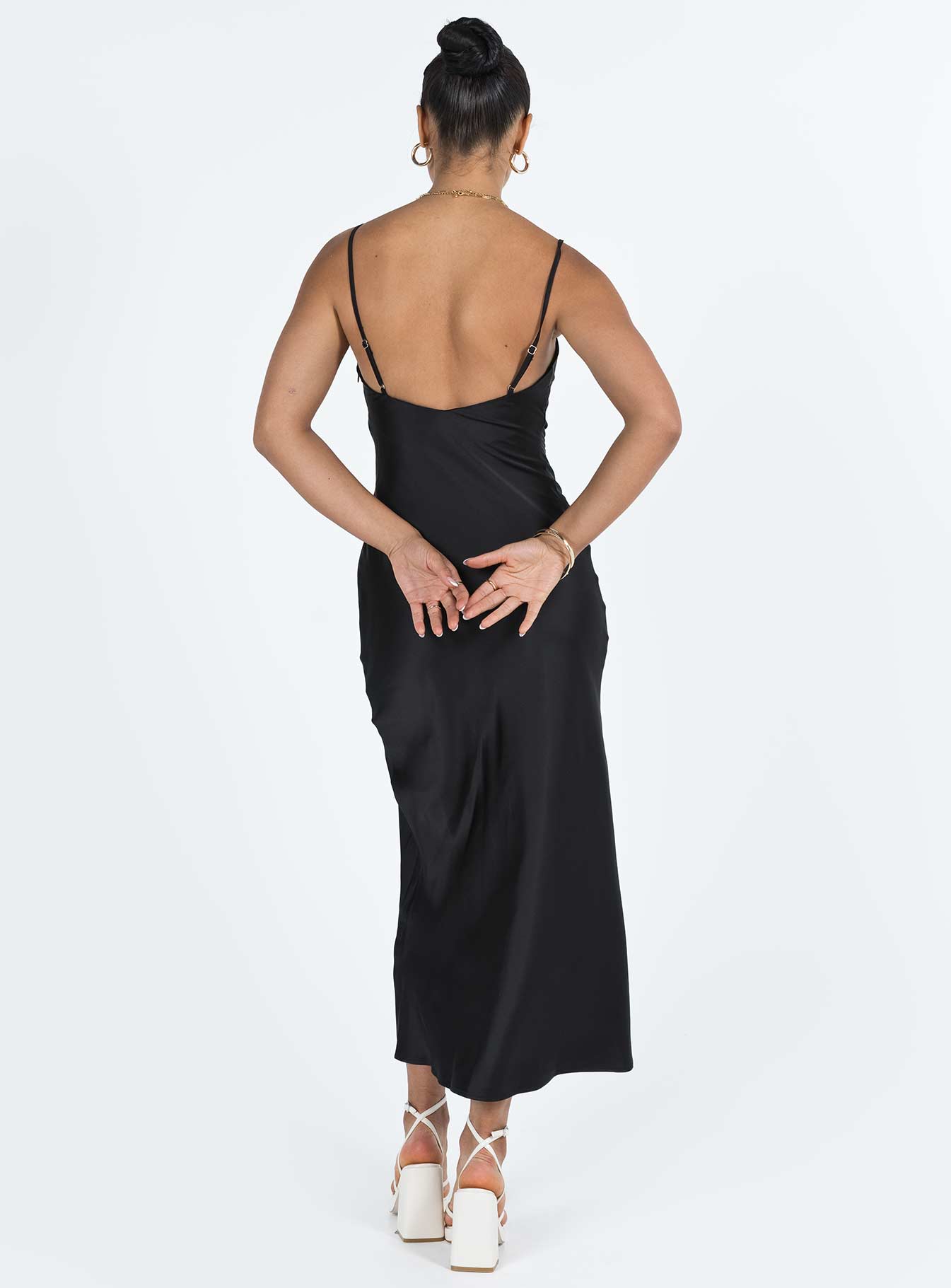 Kalesi Maxi Dress Black - Image 5