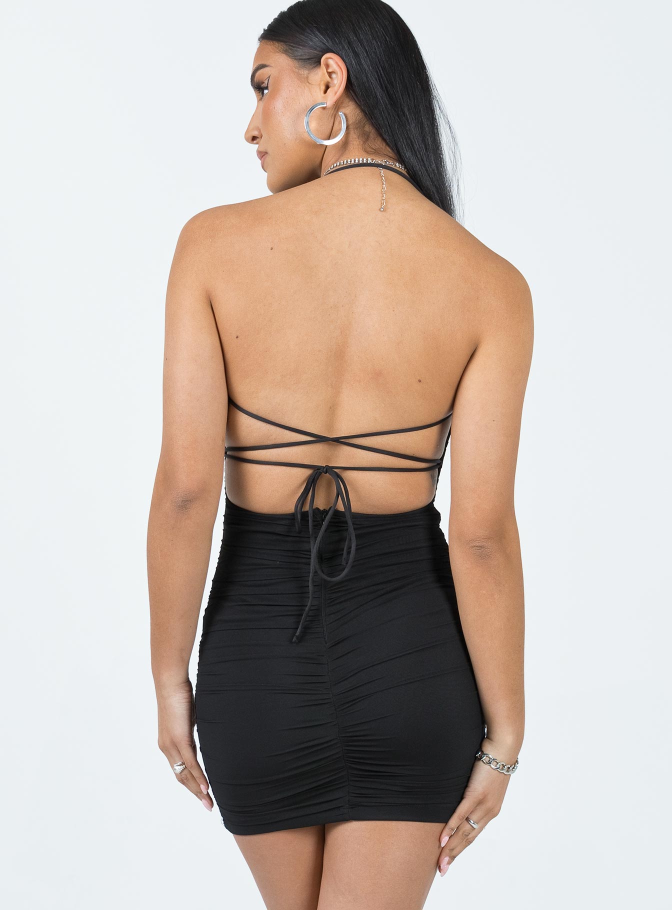 Undiscovered Mini Dress Black - Image 5