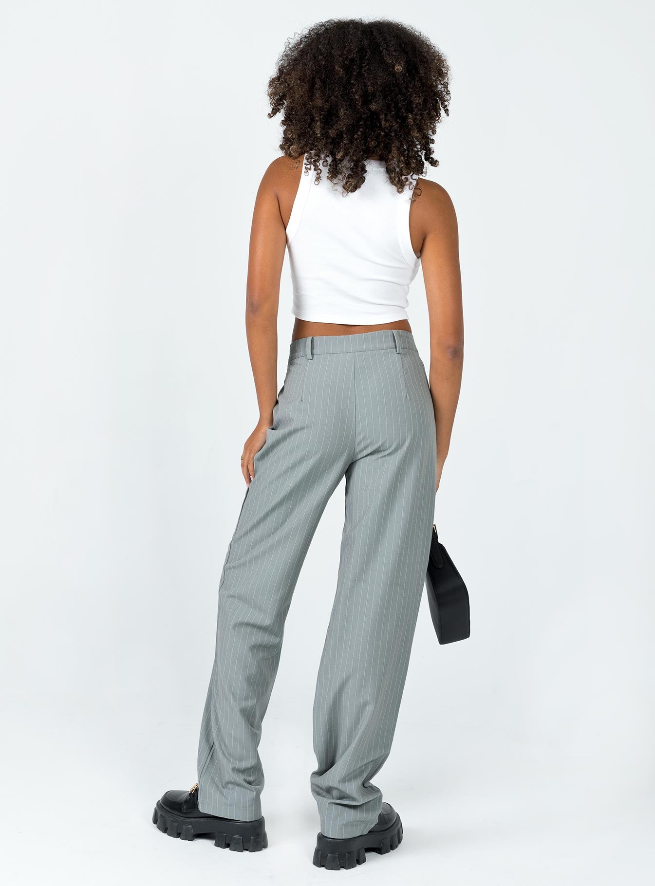 Titius Pant Grey Pinstripe - Image 5