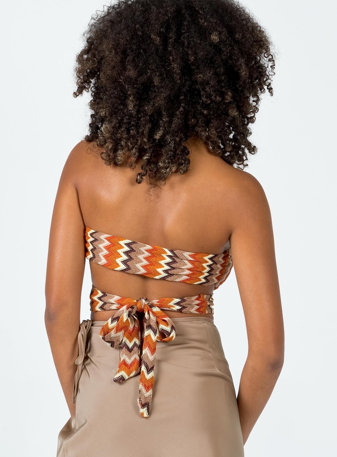 First Take Top Brown Multi - Image 5