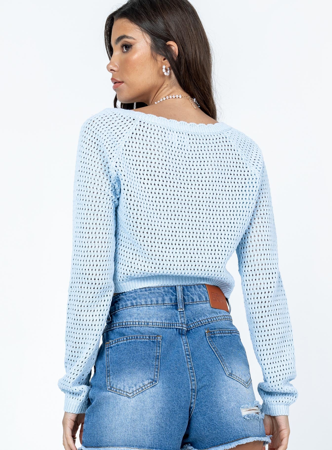Raye Sweater Blue - Image 5