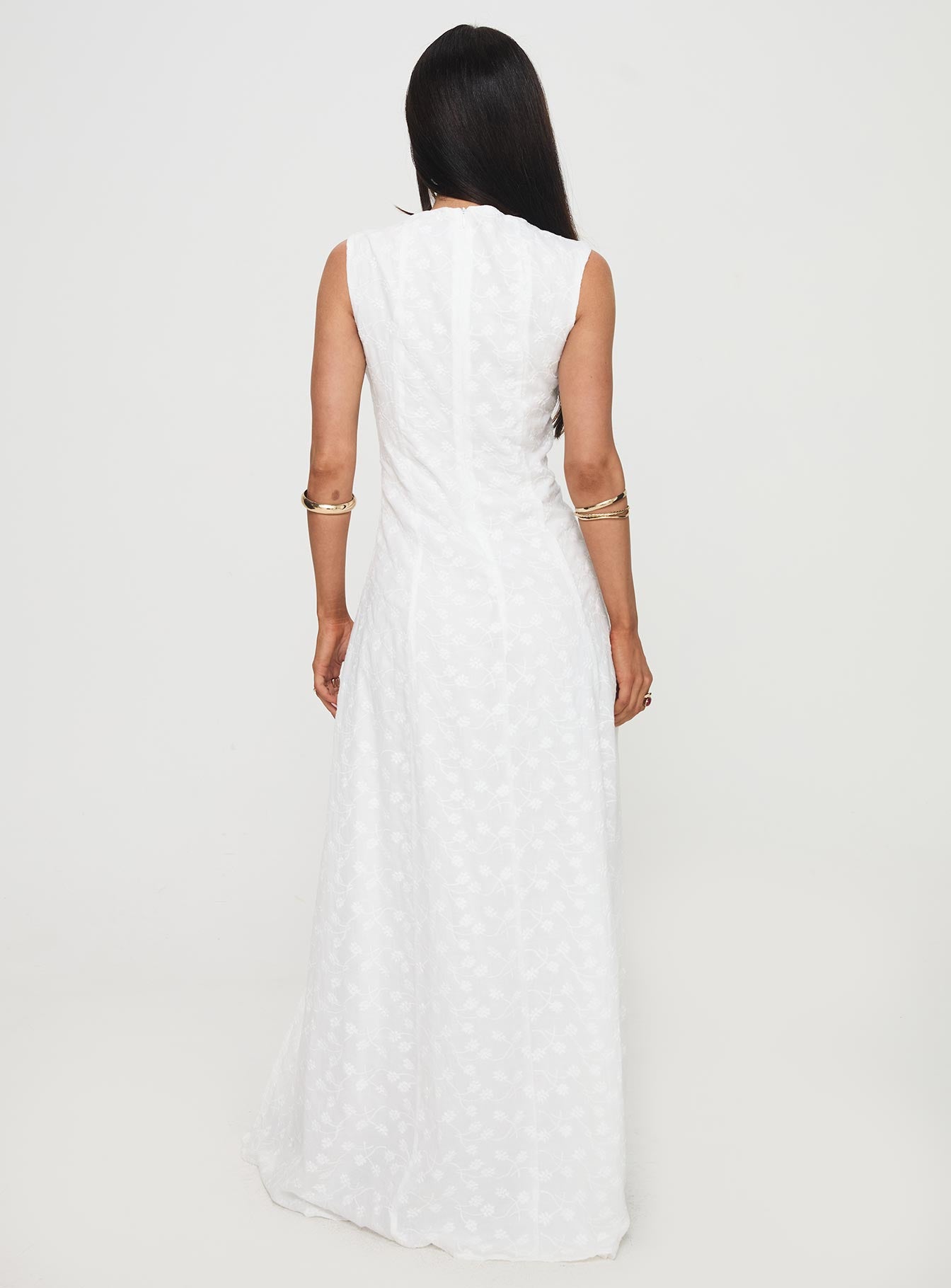 Good Game Maxi Dress White - Image 5