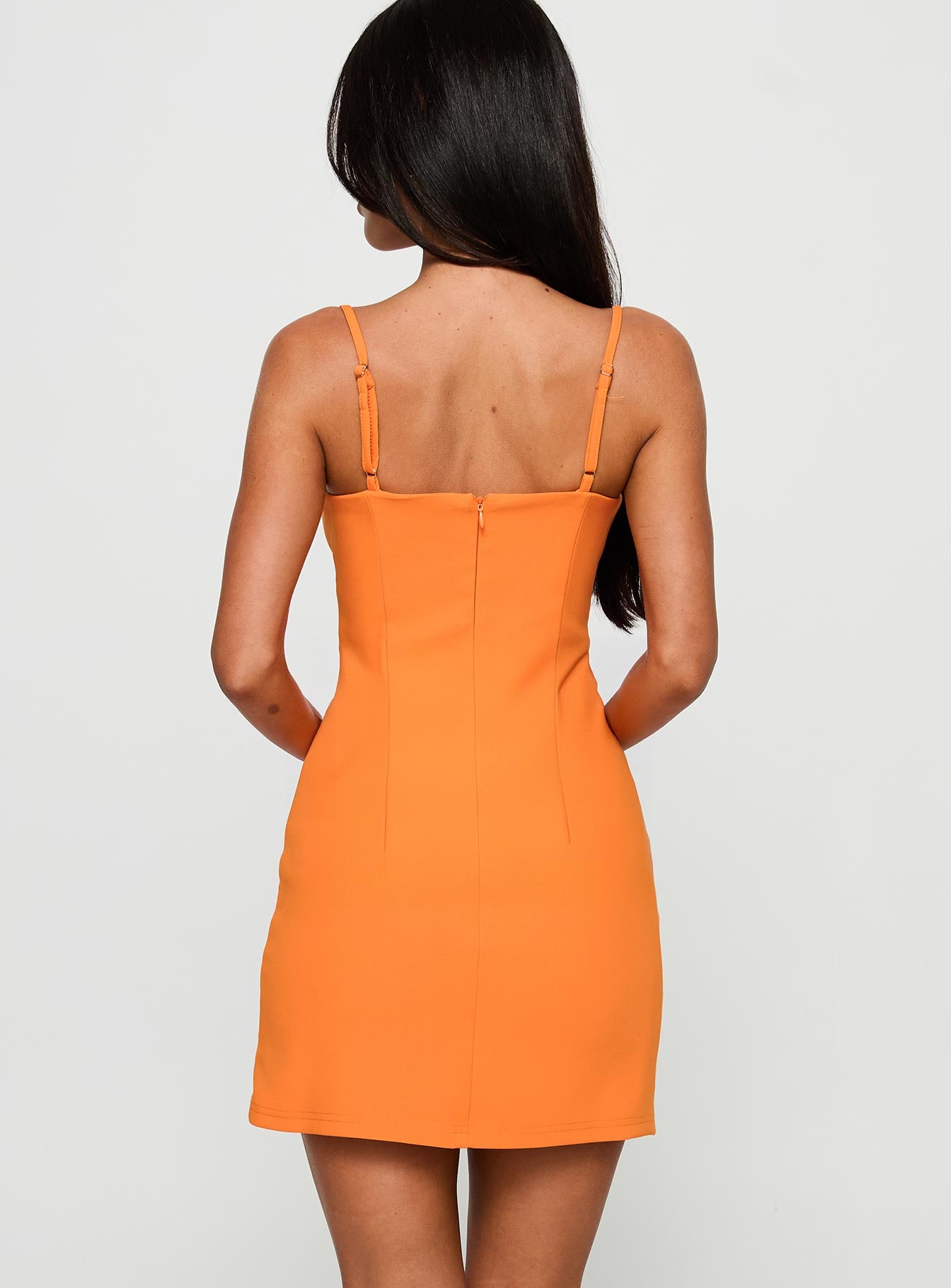 Someone You Love Mini Dress Orange - Image 4
