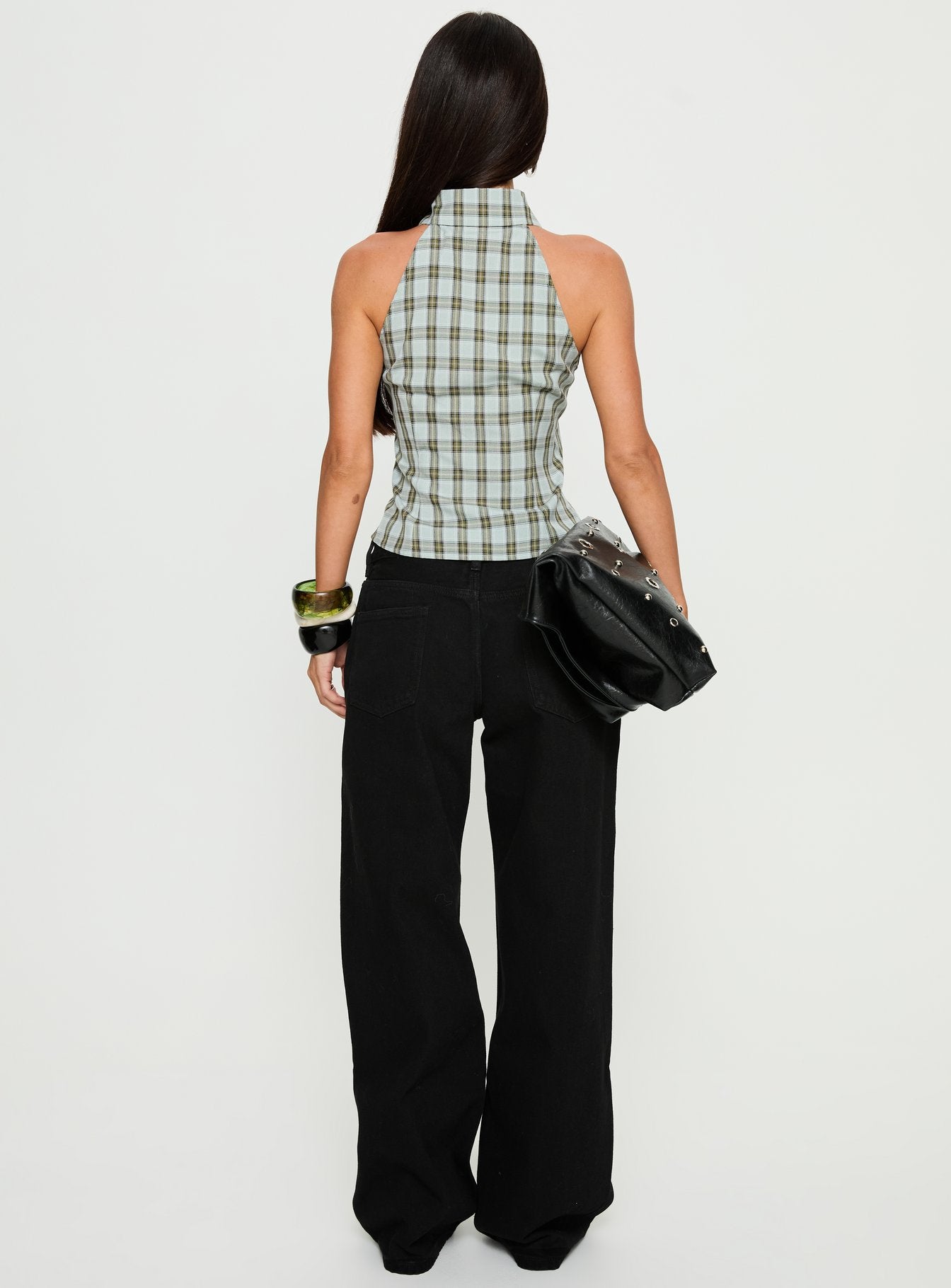 Serenitia Mid Rise Relaxed Jeans Jet Black - Image 5