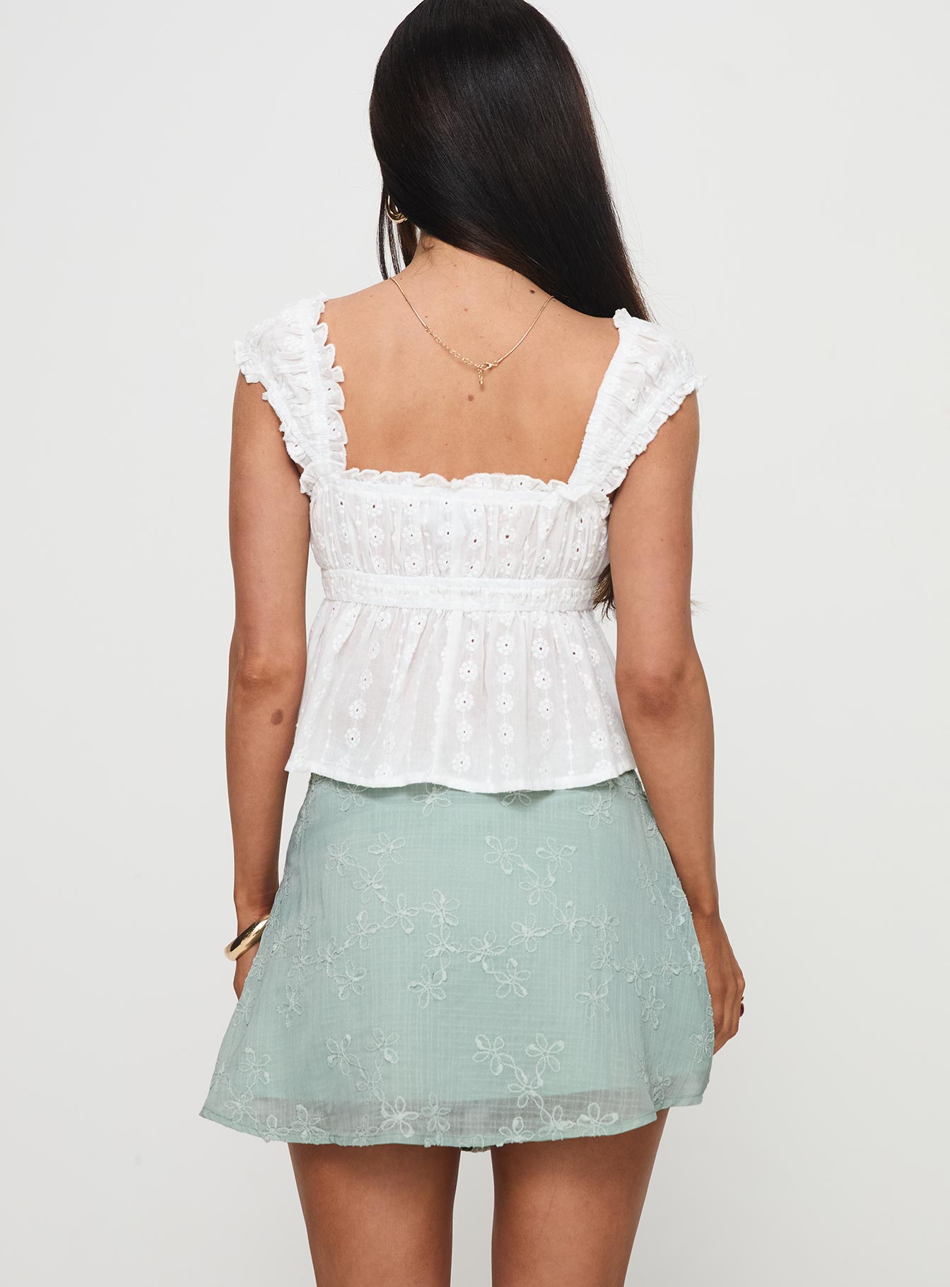 All My Friends Mini Skirt Green - Image 5